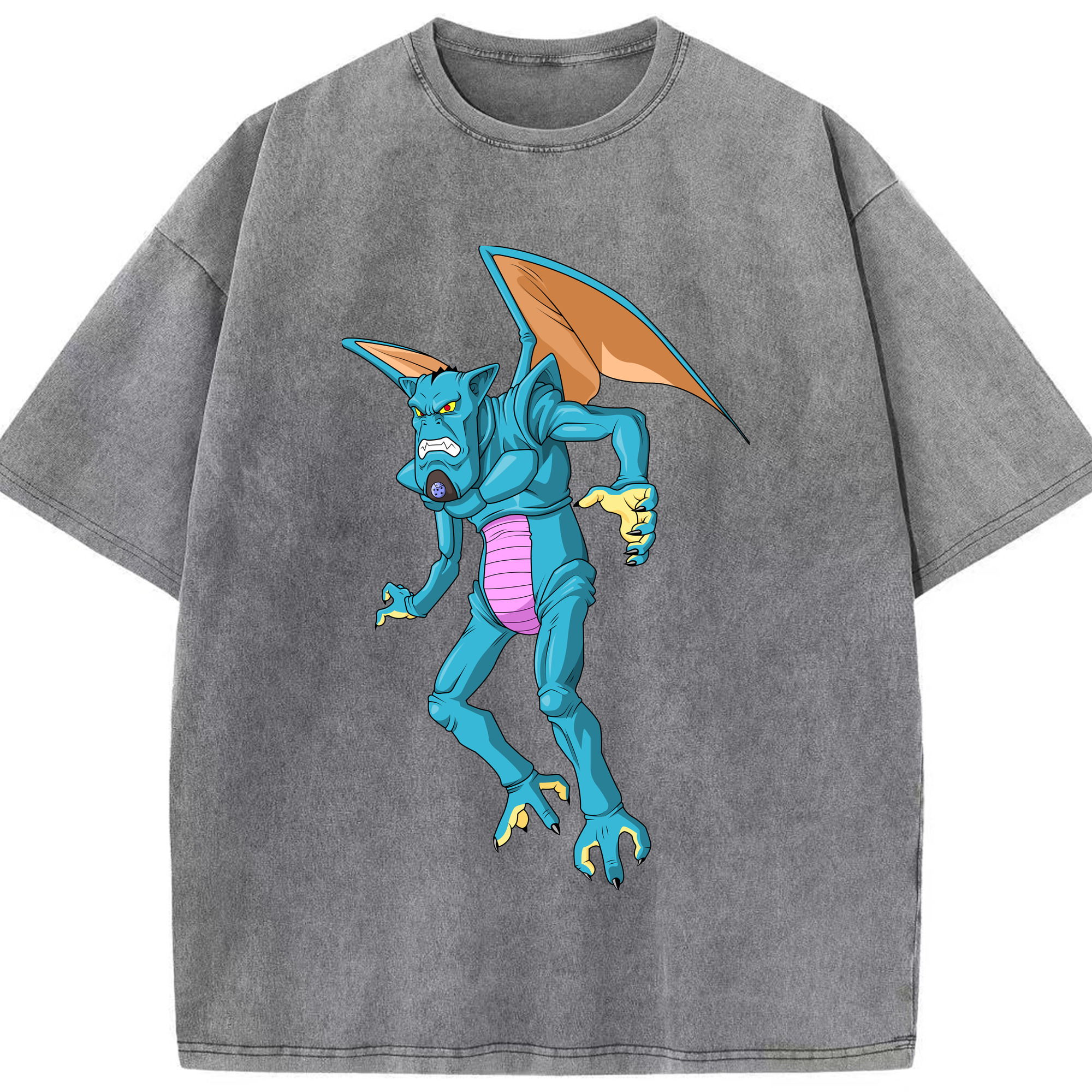 （画像用） ドラゴンボール DRAGON BALL 綿100% ヴィンテージ風 半袖Tシャツ（フロントプリント）