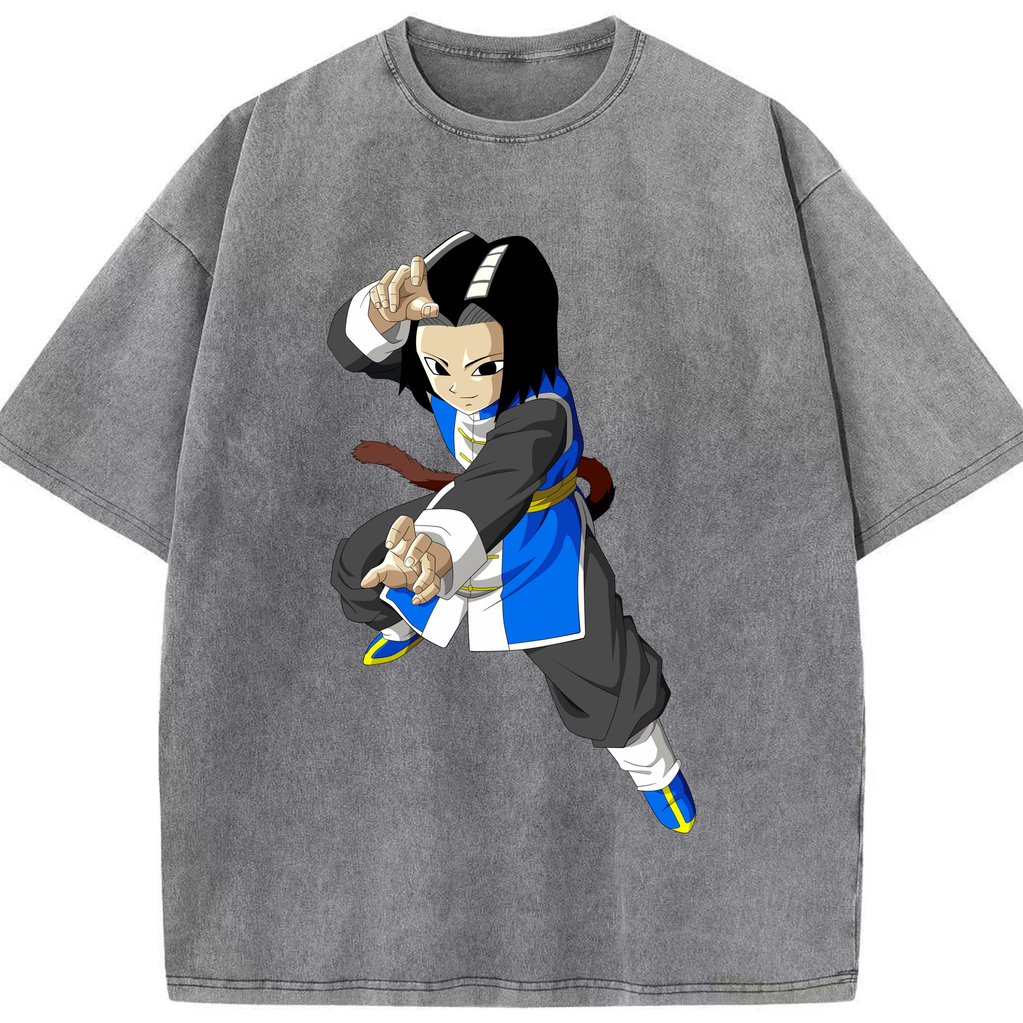 （画像用） ドラゴンボール DRAGON BALL 綿100% ヴィンテージ風 半袖Tシャツ（フロントプリント）
