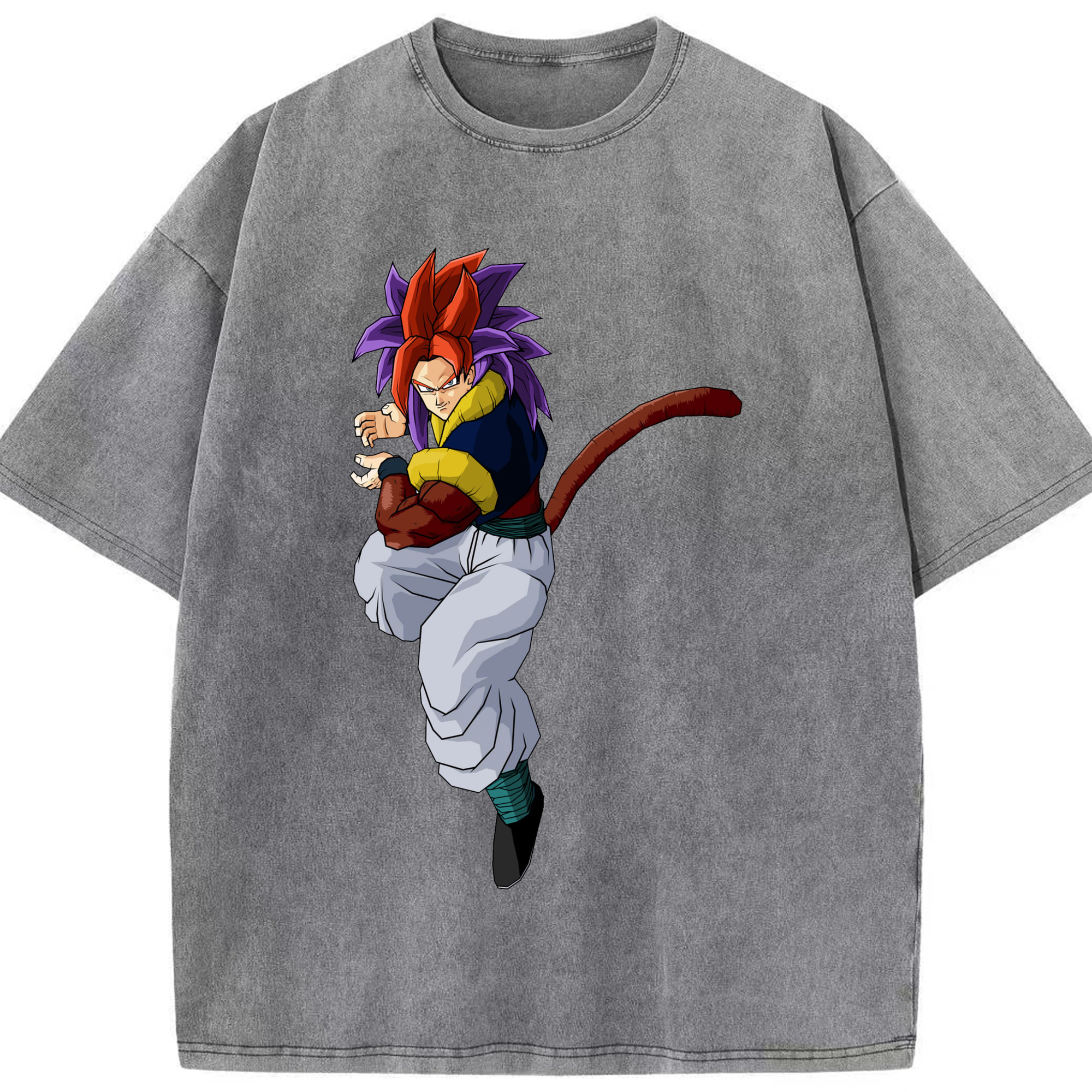 （画像用） ドラゴンボール DRAGON BALL 綿100% ヴィンテージ風 半袖Tシャツ（フロントプリント）