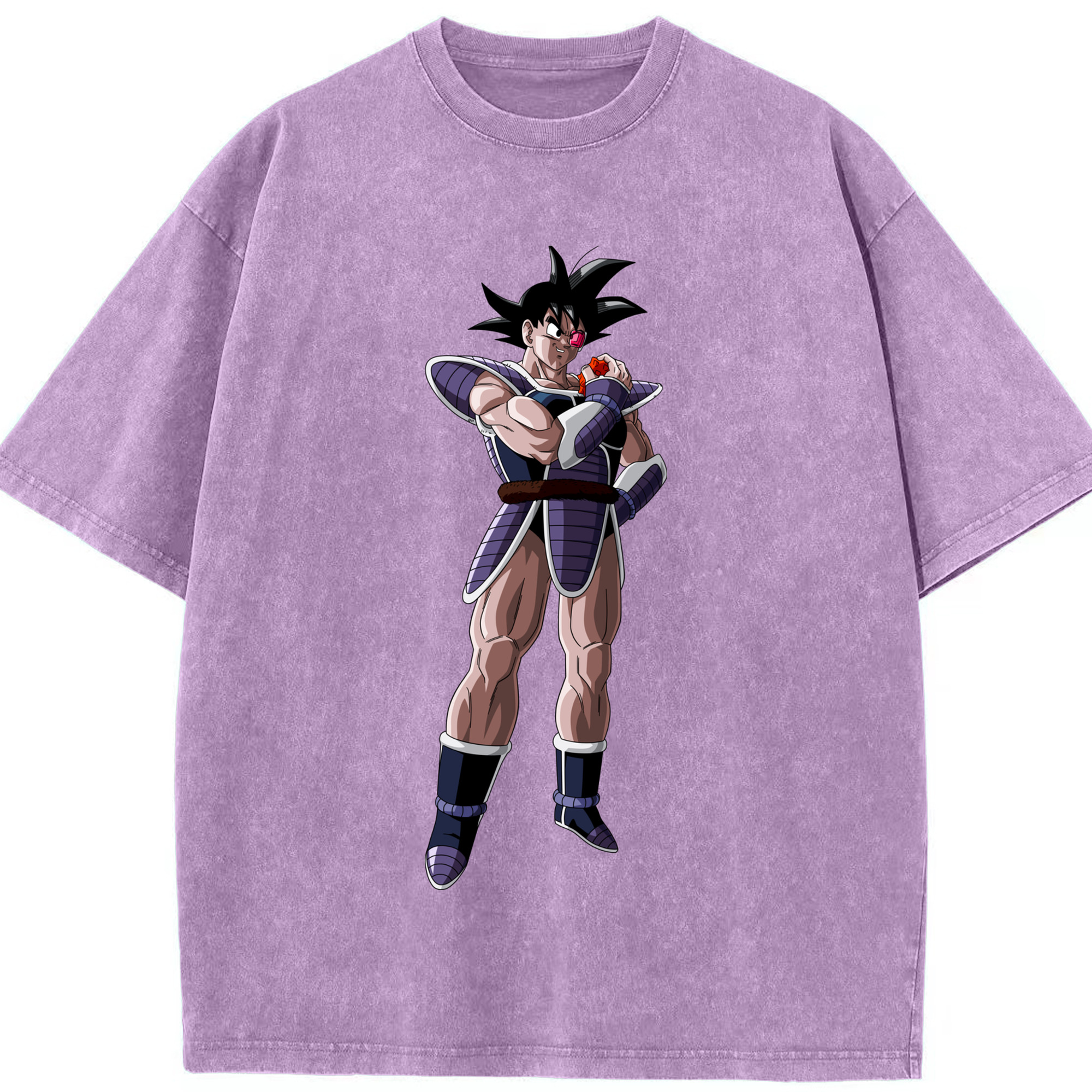 （画像用） ドラゴンボール 孫悟空（そん ごくう）Son Goku カカロット DRAGON BALL Kakarotto 綿100% ヴィンテージ風 半袖Tシャツ（フロントプリント）