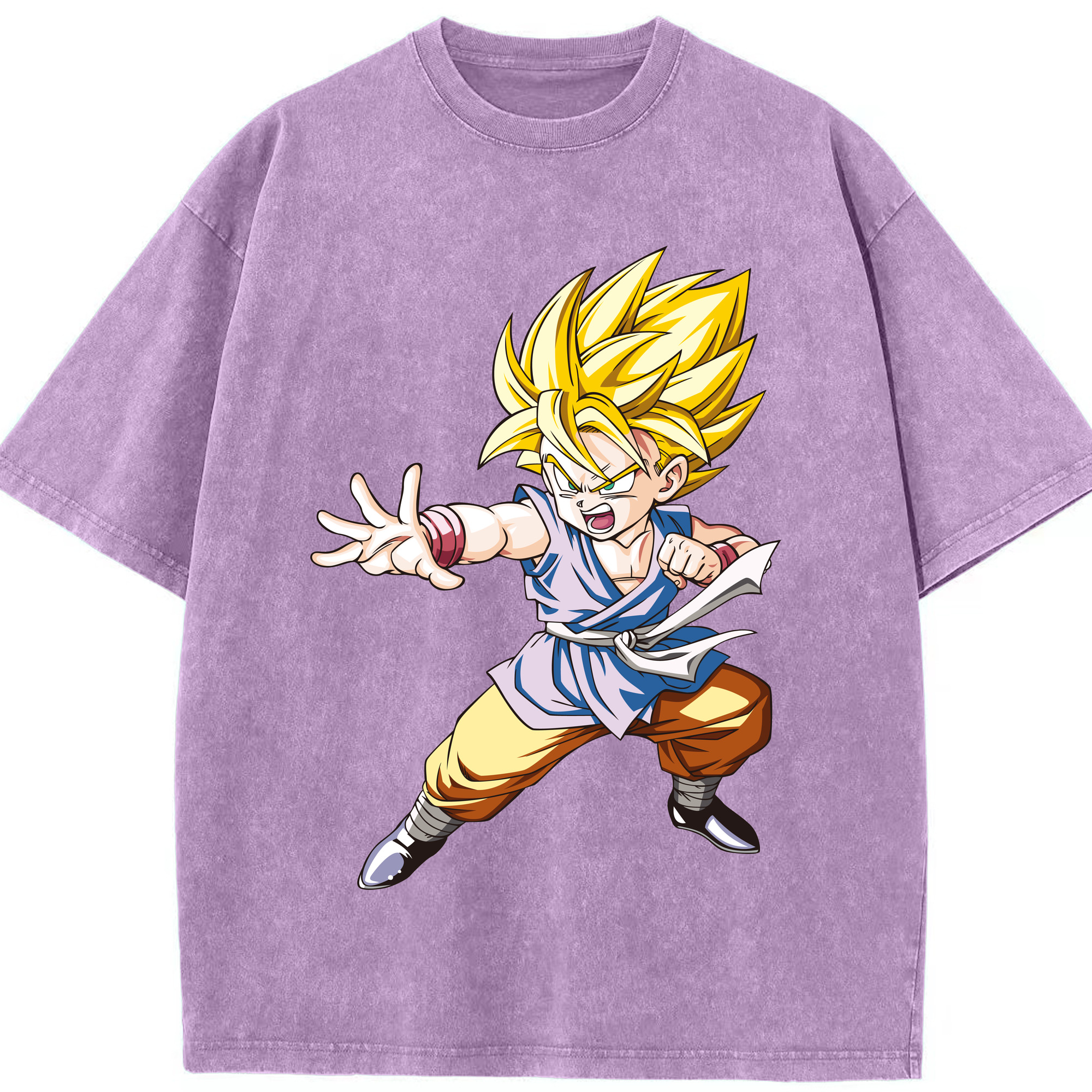 （画像用） ドラゴンボール ベジット DRAGON BALL Vegetto 綿100% ヴィンテージ風 半袖Tシャツ（フロントプリント）
