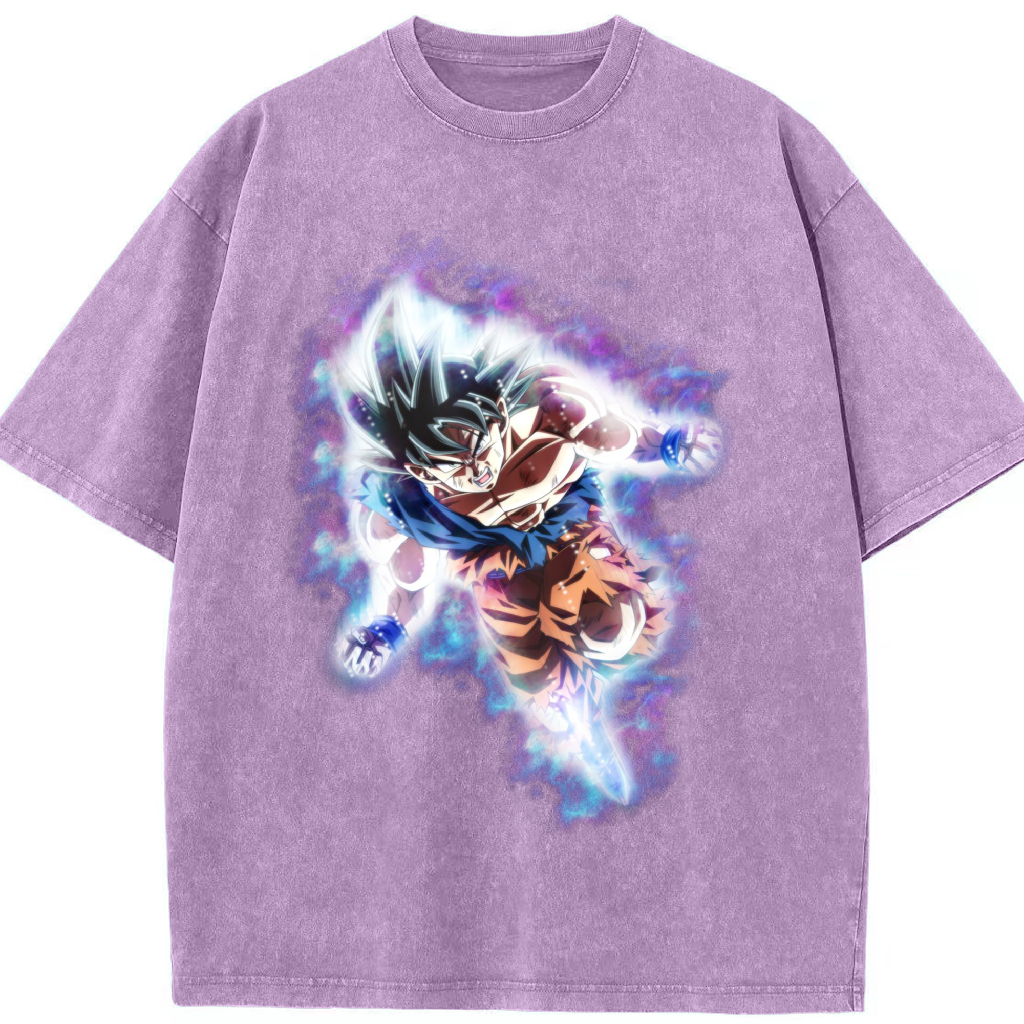 （画像用） ドラゴンボール 孫悟空（そん ごくう）Son Goku カカロット DRAGON BALL Kakarotto 綿100% ヴィンテージ風 半袖Tシャツ（フロントプリント）
