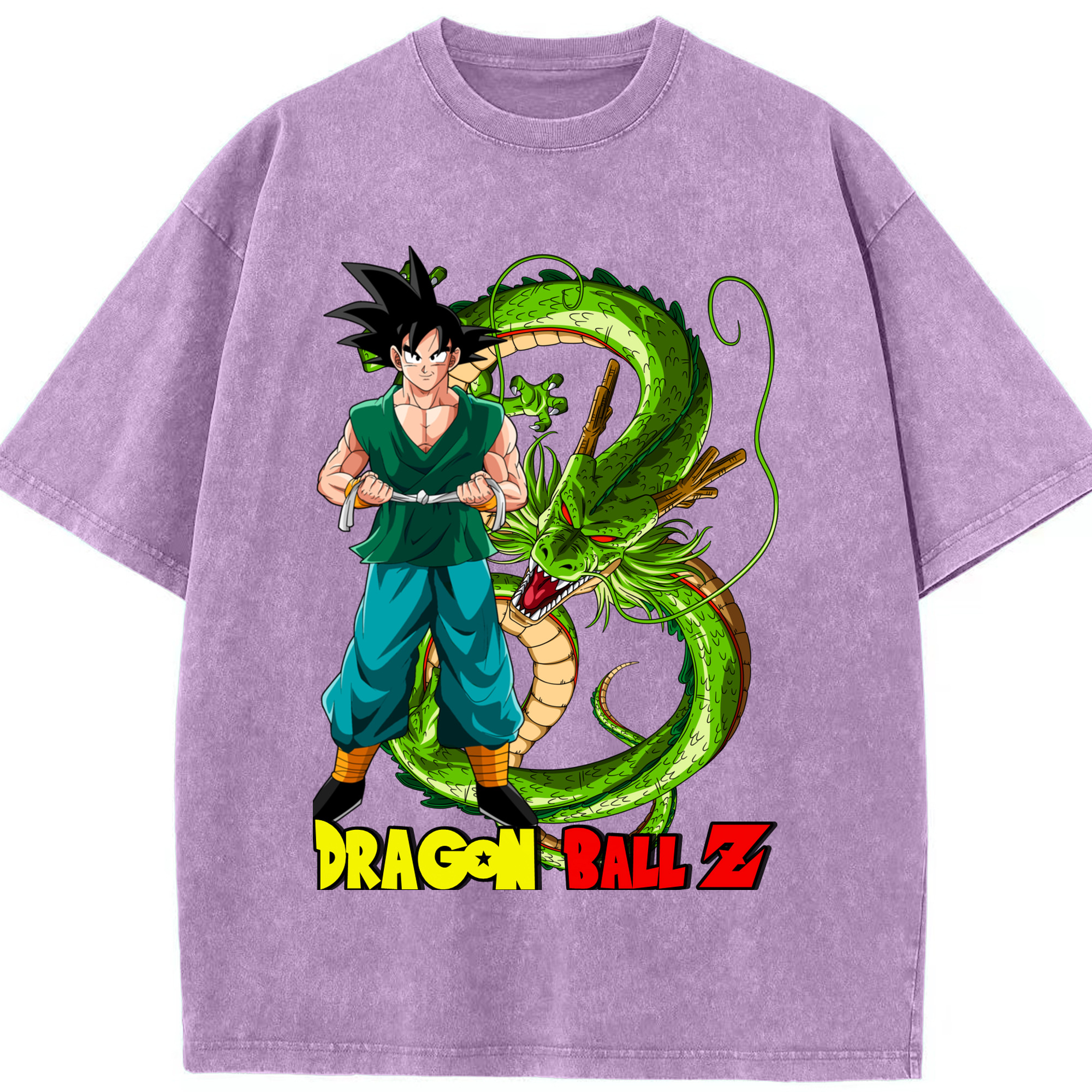 ドラゴンボール 孫悟空（そん ごくう）Son Goku カカロット DRAGON BALL Kakarotto 綿100% ヴィンテージ風 半袖Tシャツ（フロントプリント）