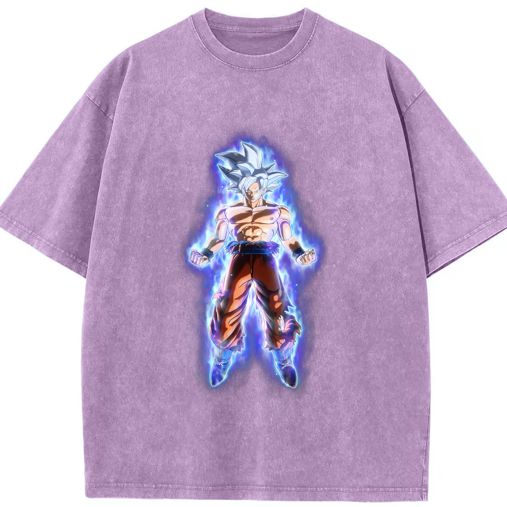 （画像用） ドラゴンボール 孫悟空（そん ごくう）Son Goku カカロット DRAGON BALL Kakarotto 綿100% ヴィンテージ風 半袖Tシャツ（フロントプリント）