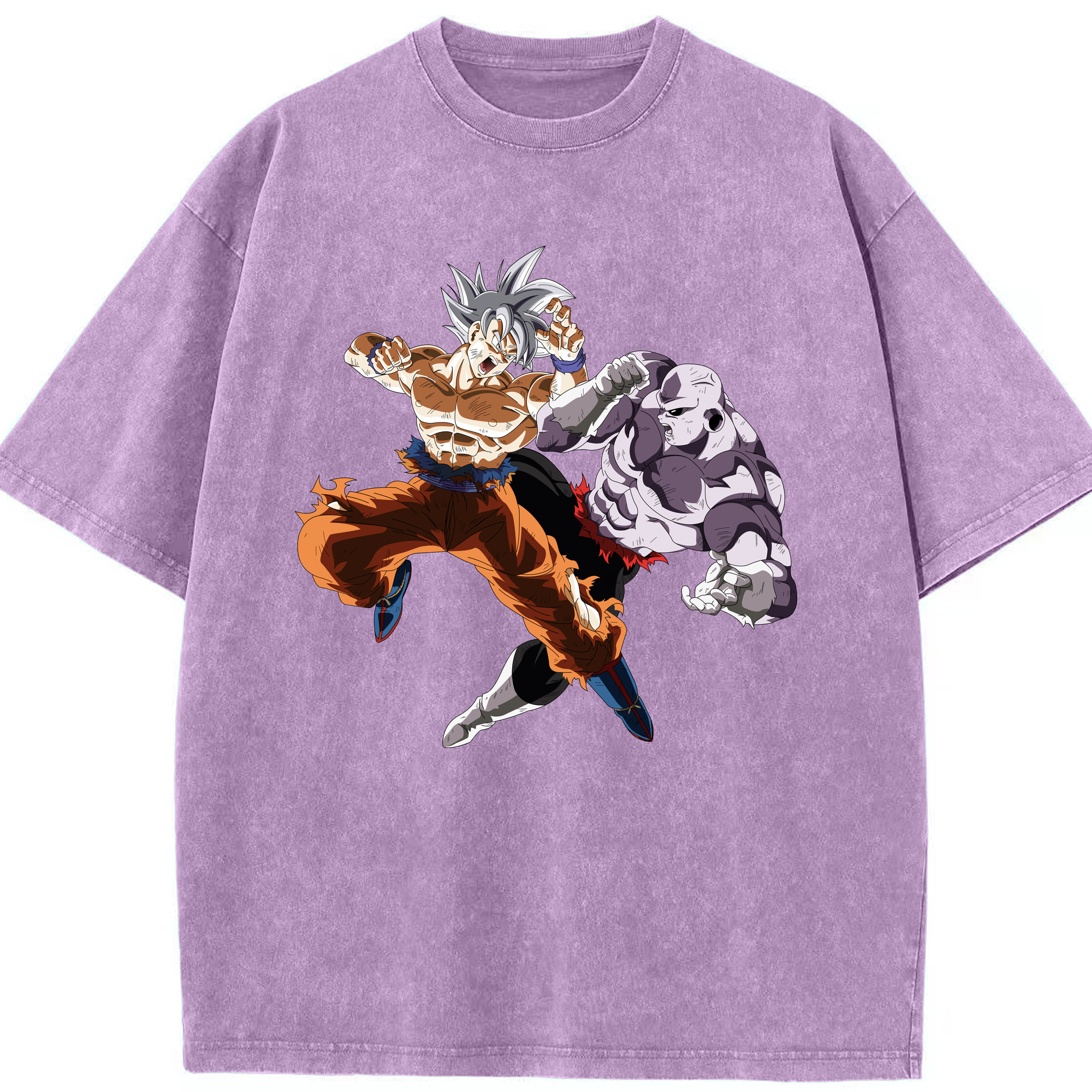 （画像用） ドラゴンボール 孫悟空（そん ごくう）Son Goku カカロット DRAGON BALL Kakarotto 綿100% ヴィンテージ風 半袖Tシャツ（フロントプリント）