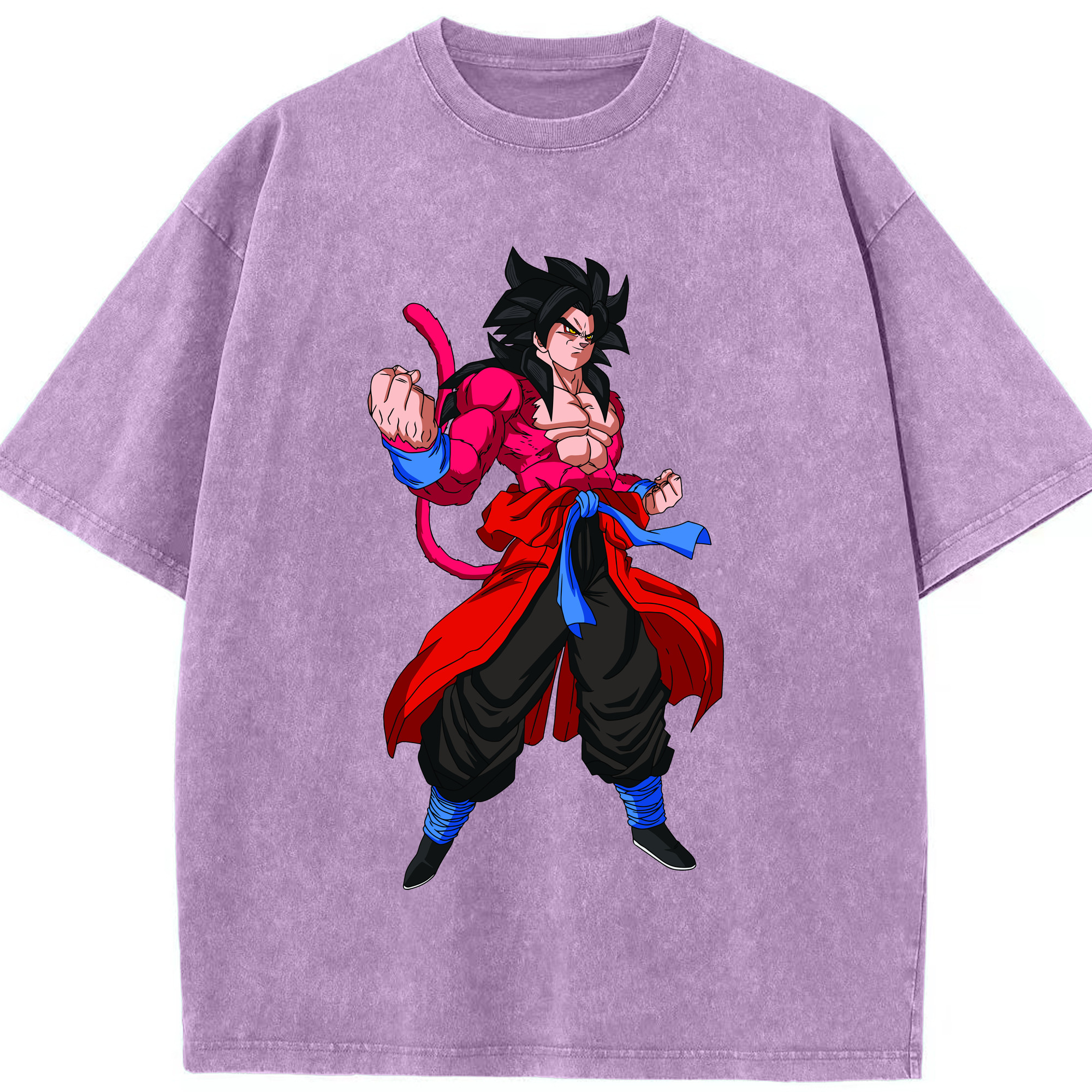 ドラゴンボール 孫悟空（そん ごくう）Son Goku カカロット DRAGON BALL Kakarotto 綿100% ヴィンテージ風 半袖Tシャツ（フロントプリント）