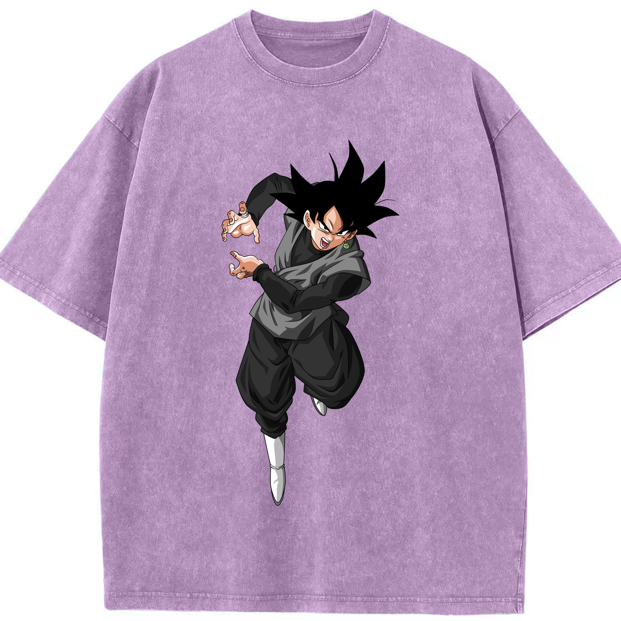 （画像用） ドラゴンボール ベジータ四世（Bejīta Yonsei）DRAGON BALL Vegeta IV 綿100% ヴィンテージ風 半袖Tシャツ（フロントプリント）