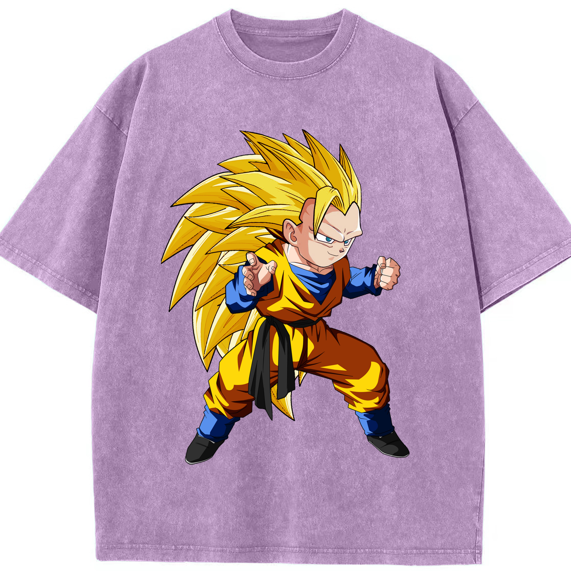 （画像用） ドラゴンボール ベジータ四世（Bejīta Yonsei）DRAGON BALL Vegeta IV 綿100% ヴィンテージ風 半袖Tシャツ（フロントプリント）