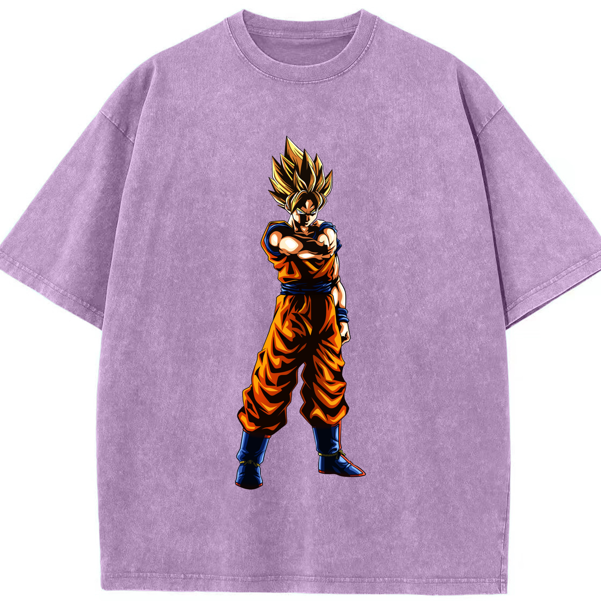 （画像用） ドラゴンボール 孫 悟飯（そんごはん）DRAGON BALL Son Gohan 綿100% ヴィンテージ風 半袖Tシャツ（フロントプリント）