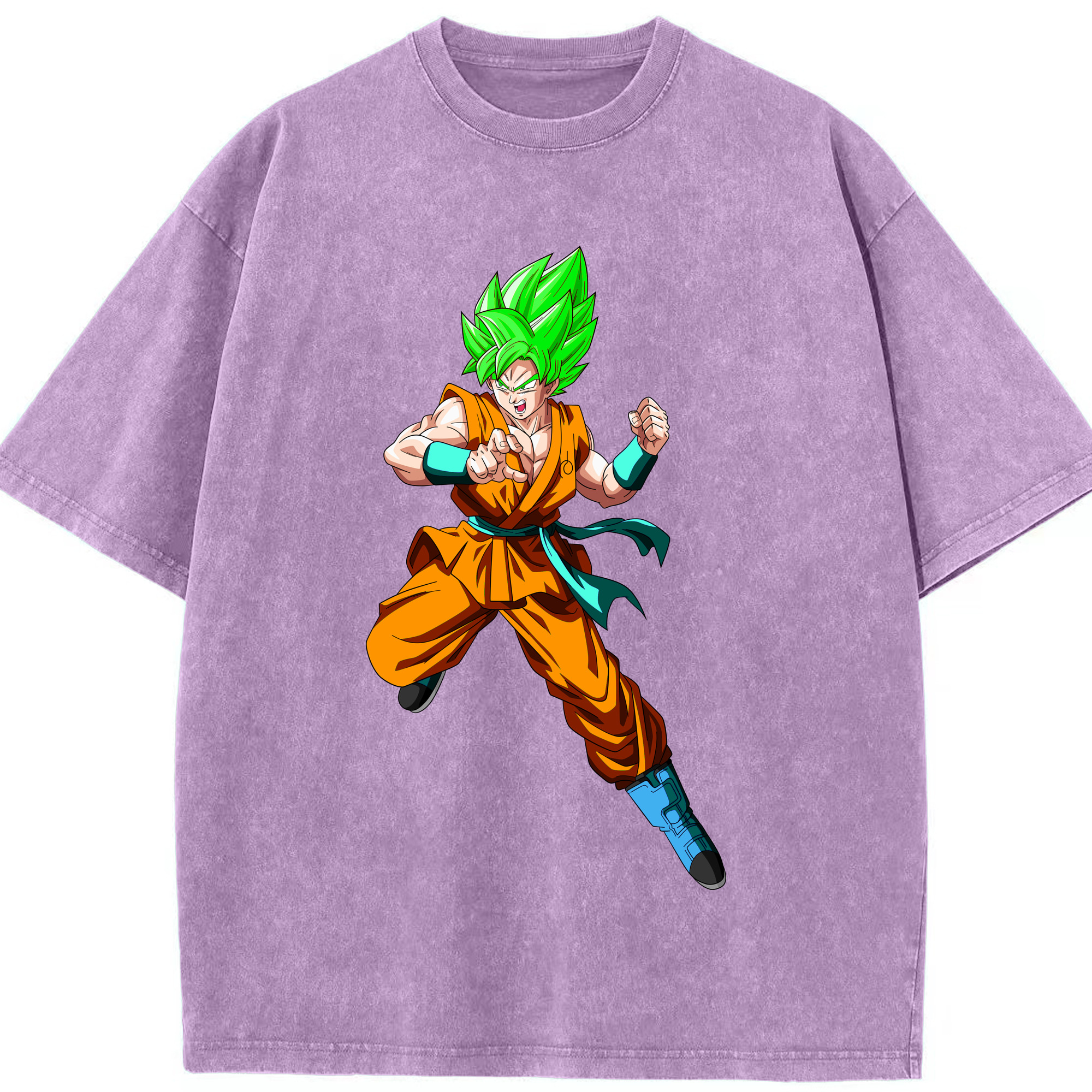 （画像用） ドラゴンボール 孫 悟飯（そんごはん）DRAGON BALL Son Gohan 綿100% ヴィンテージ風 半袖Tシャツ（フロントプリント）