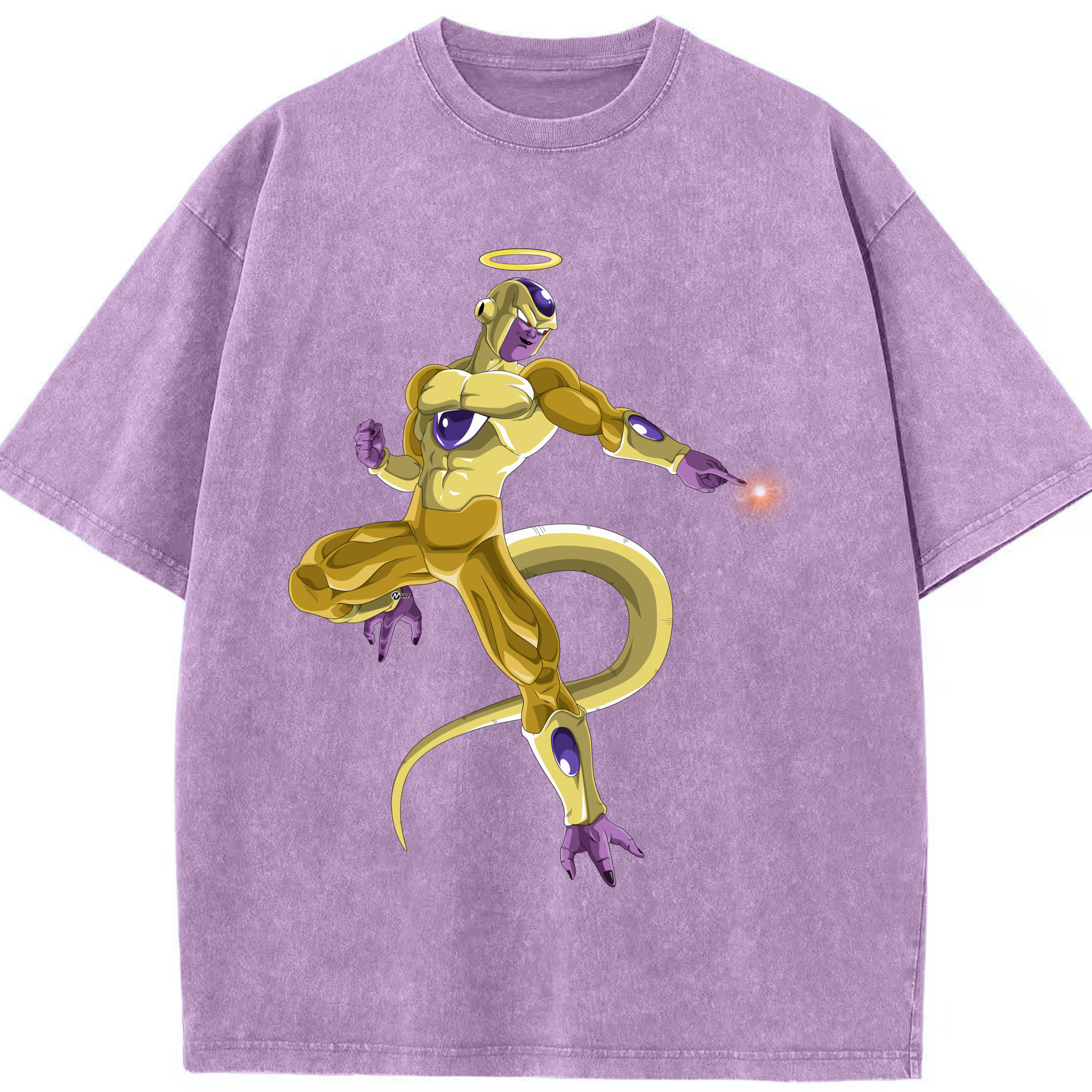 （画像用） ドラゴンボール フリーザ DRAGON BALL Frieza 綿100% ヴィンテージ風 半袖Tシャツ（フロントプリント）