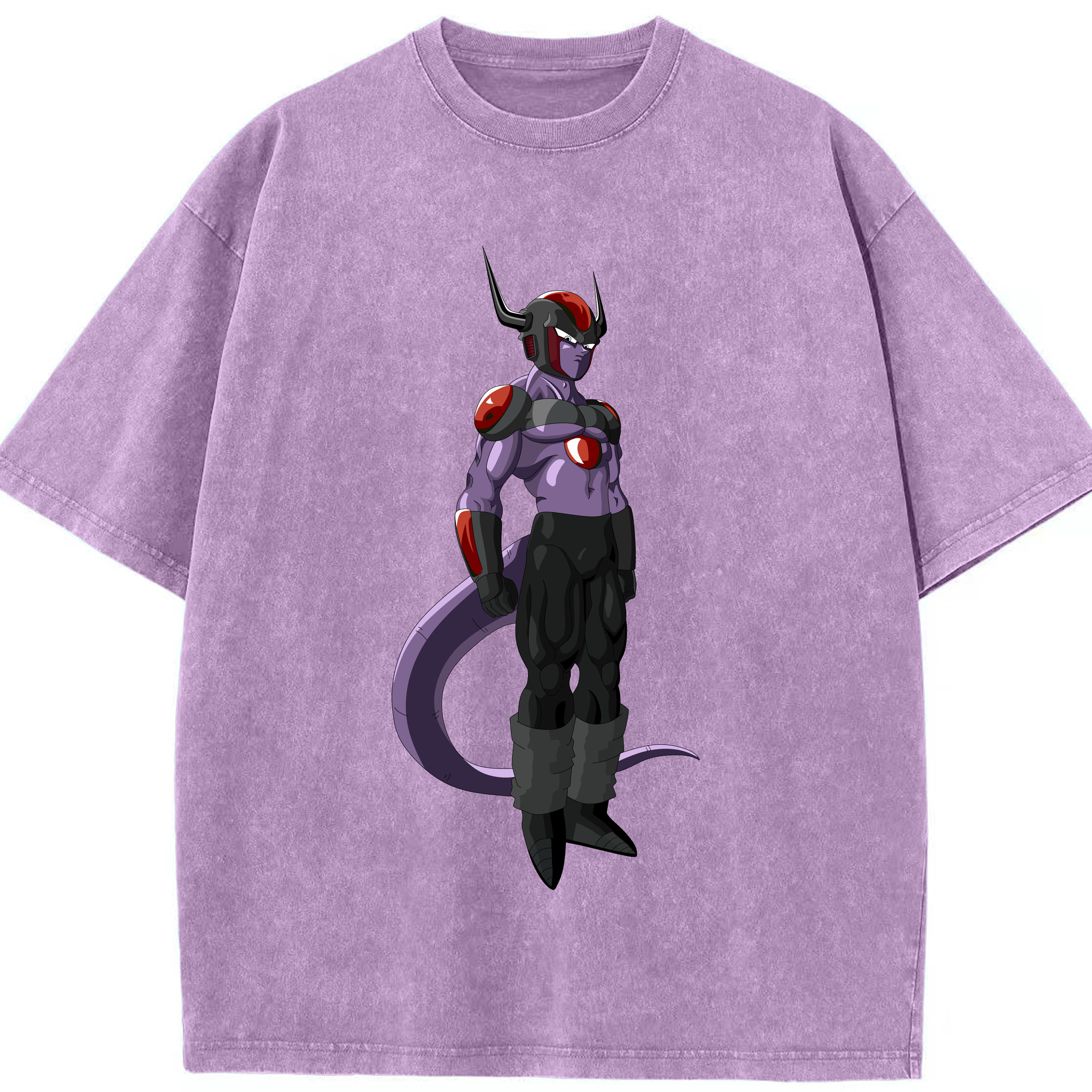 （画像用） ドラゴンボール フリーザ DRAGON BALL Frieza 綿100% ヴィンテージ風 半袖Tシャツ（フロントプリント）