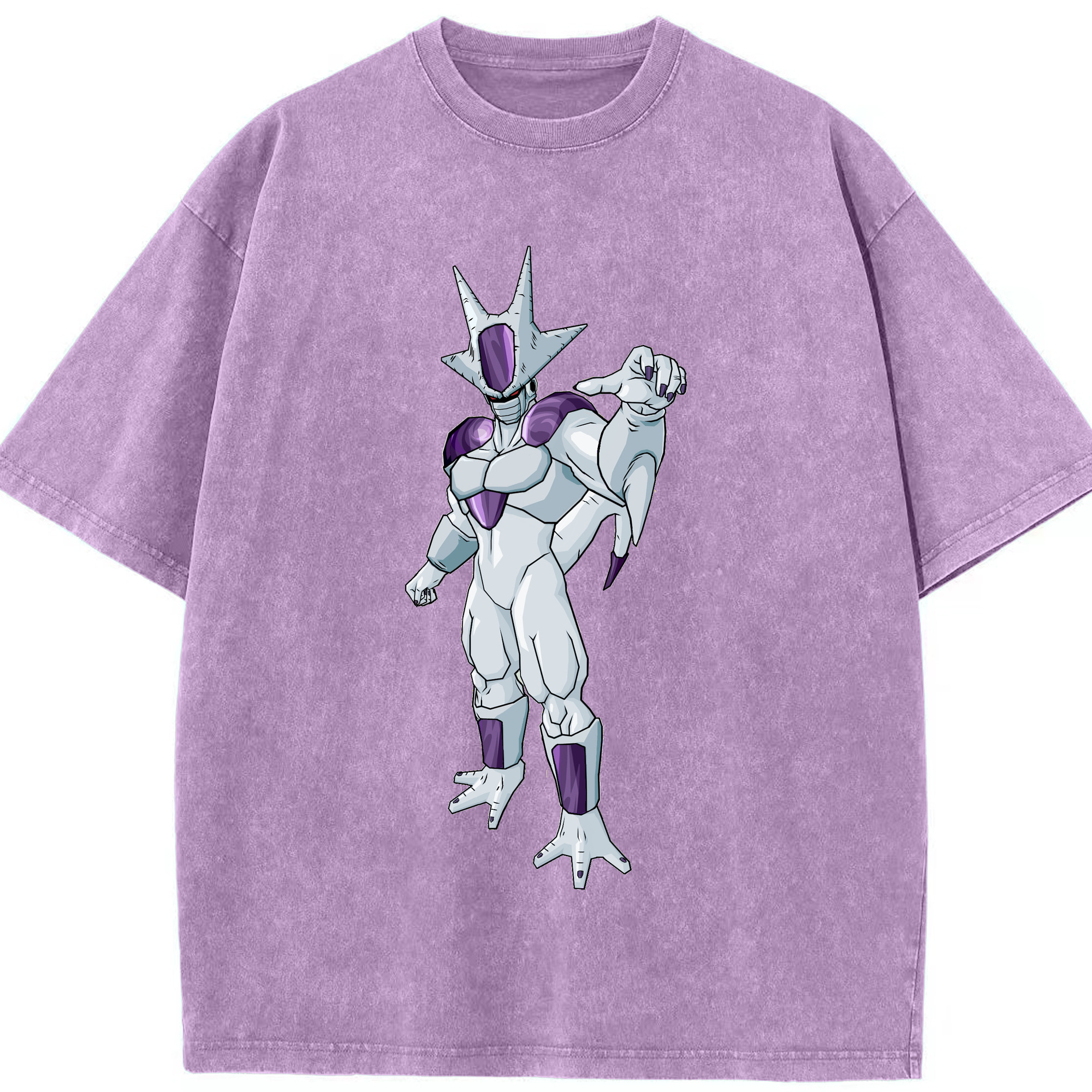 （画像用） ドラゴンボール クウラ DRAGON BALL Cooler Coora 綿100% ヴィンテージ風 半袖Tシャツ（フロントプリント）