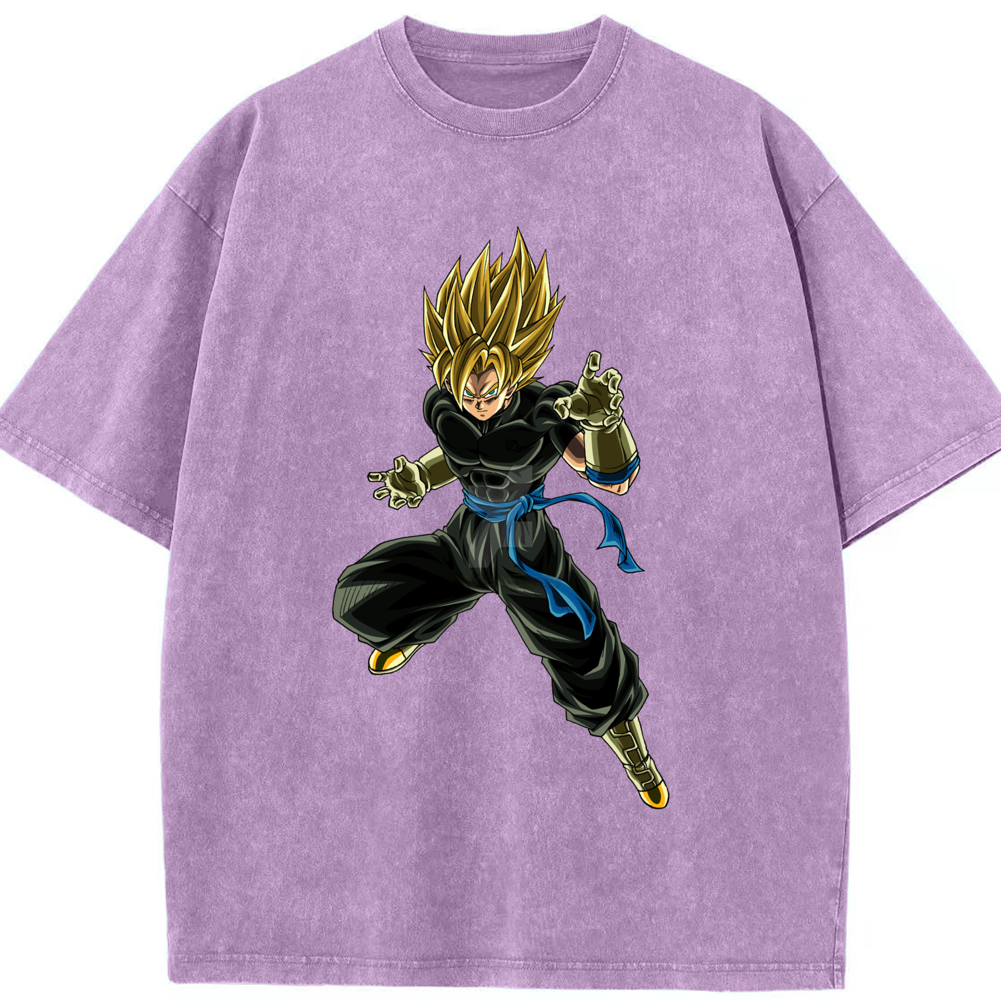 （画像用） ドラゴンボール ベジット DRAGON BALL Vegetto 綿100% ヴィンテージ風 半袖Tシャツ（フロントプリント）