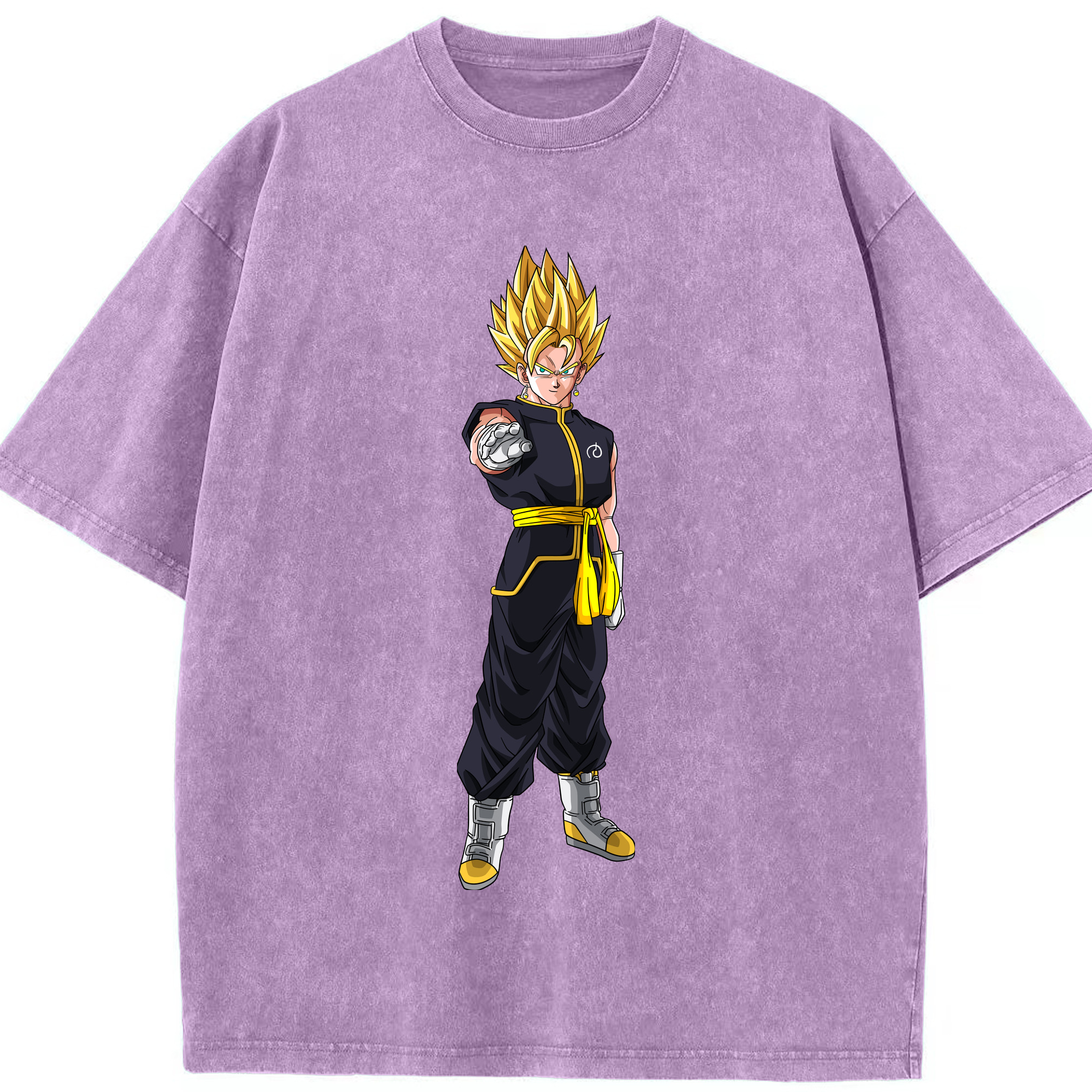 （画像用） ドラゴンボール ベジット DRAGON BALL Vegetto 綿100% ヴィンテージ風 半袖Tシャツ（フロントプリント）