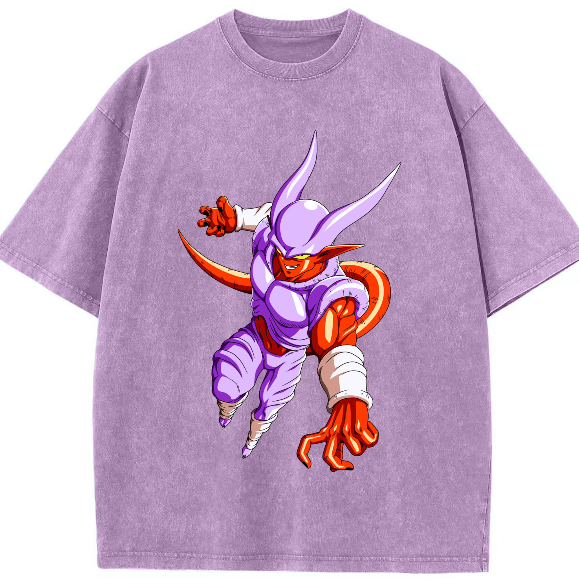 （画像用） ドラゴンボール ジャネンバ DRAGON BALL Janemba 綿100% ヴィンテージ風 半袖Tシャツ（フロントプリント）