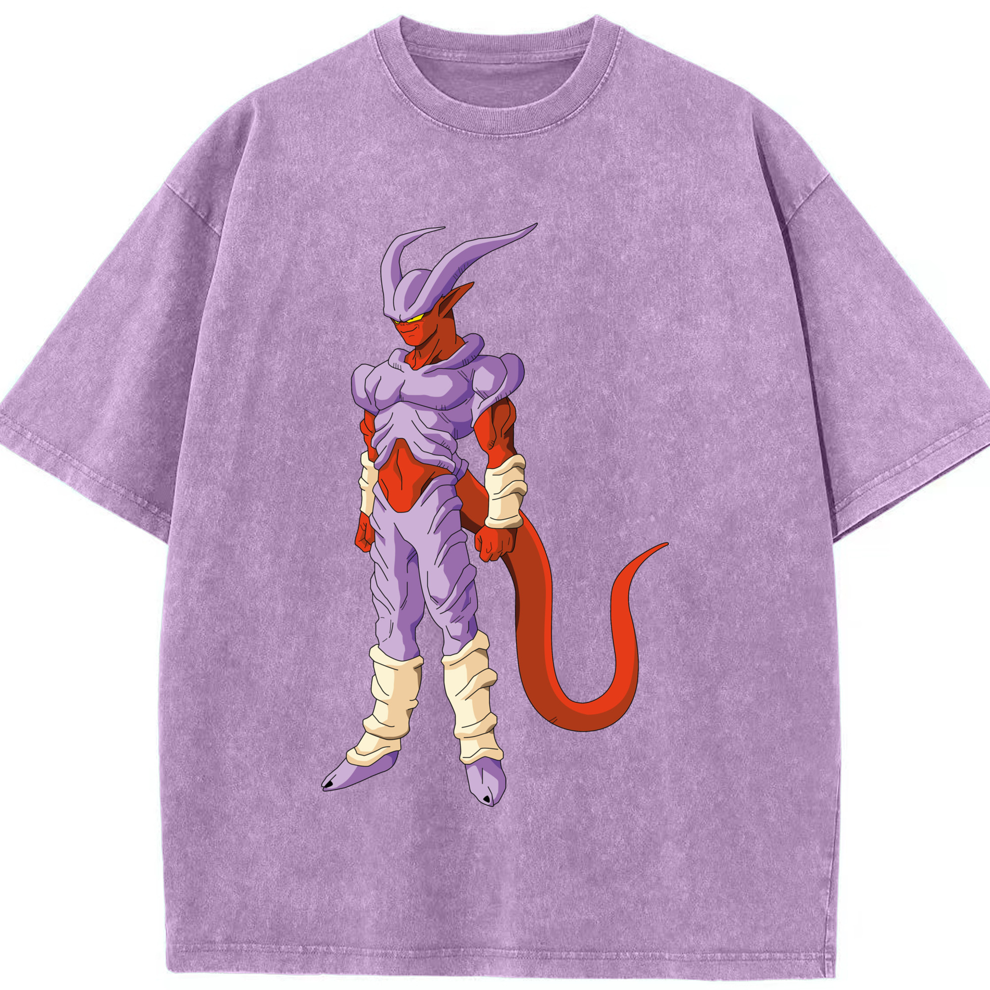 （画像用） ドラゴンボール ジャネンバ DRAGON BALL Janemba 綿100% ヴィンテージ風 半袖Tシャツ（フロントプリント）