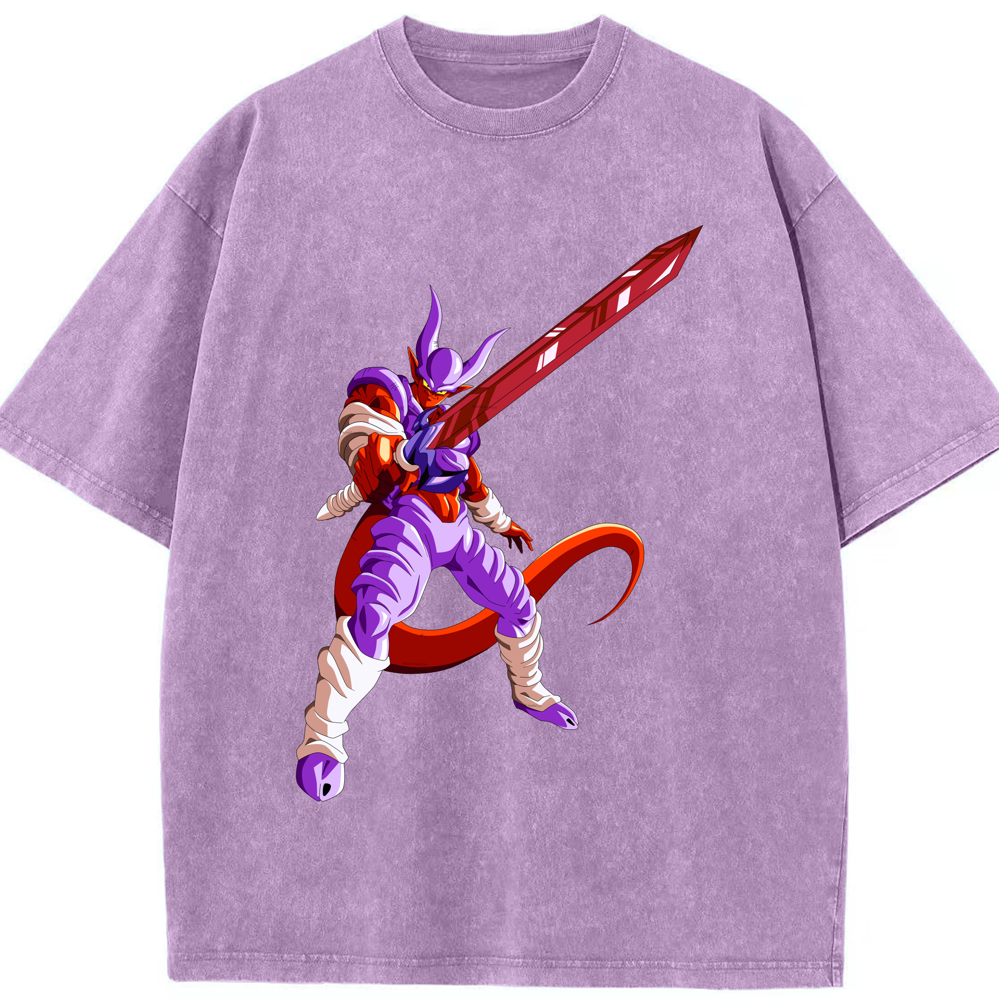 （画像用） ドラゴンボール ジャネンバ DRAGON BALL Janemba 綿100% ヴィンテージ風 半袖Tシャツ（フロントプリント）