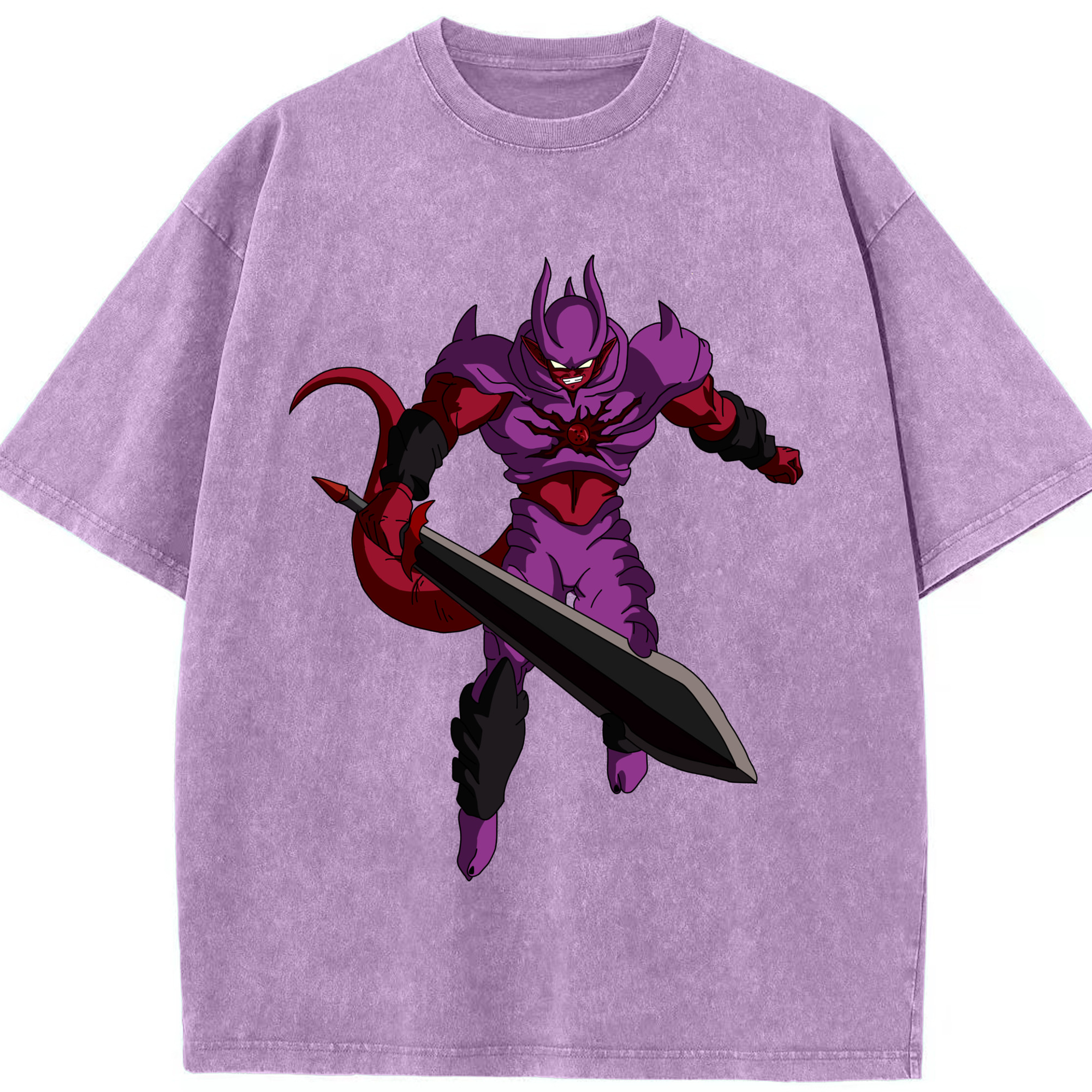 （画像用） ドラゴンボール ジャネンバ DRAGON BALL Janemba 綿100% ヴィンテージ風 半袖Tシャツ（フロントプリント）