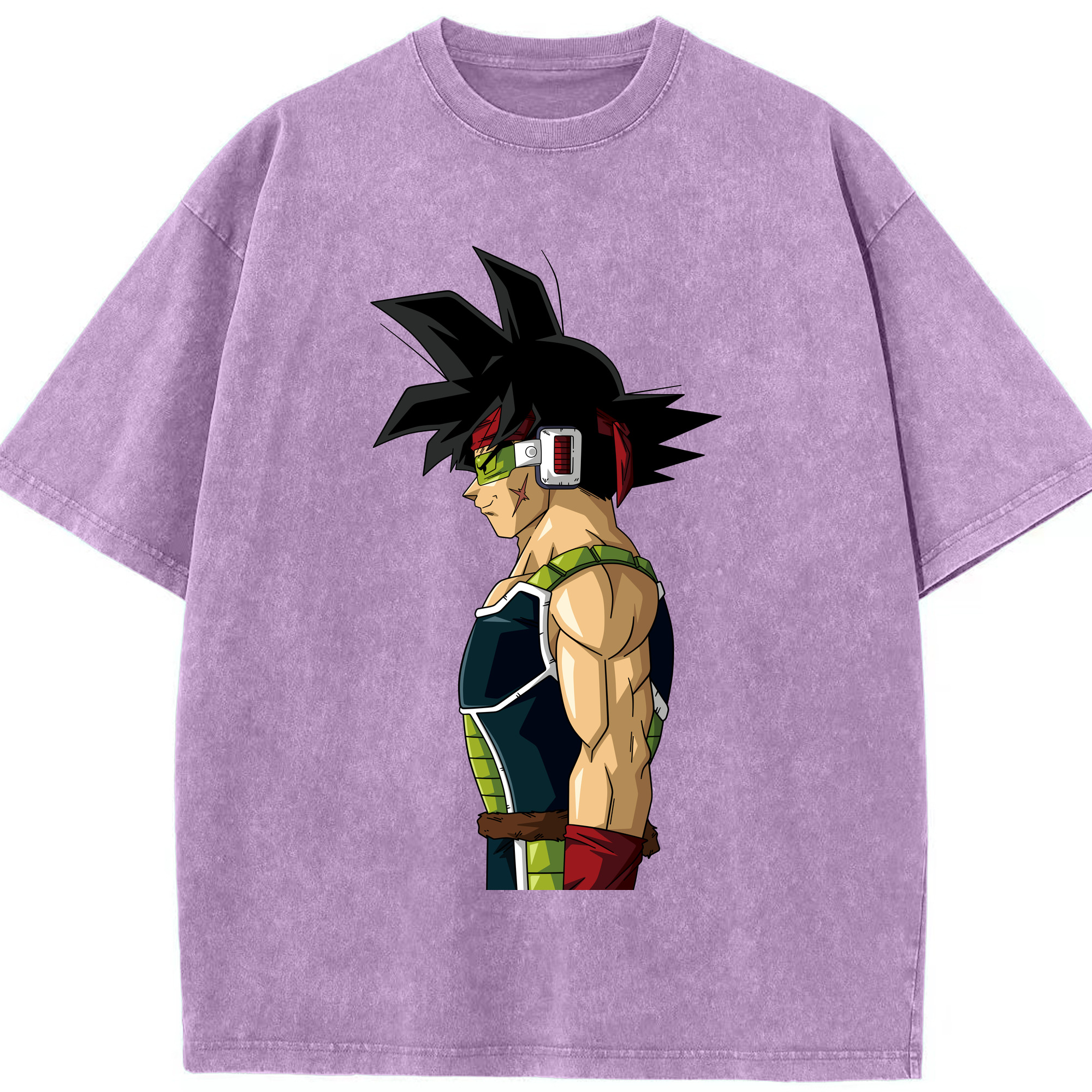 （画像用） ドラゴンボール バーダック DRAGON BALL Burdock 綿100% ヴィンテージ風 半袖Tシャツ（フロントプリント）