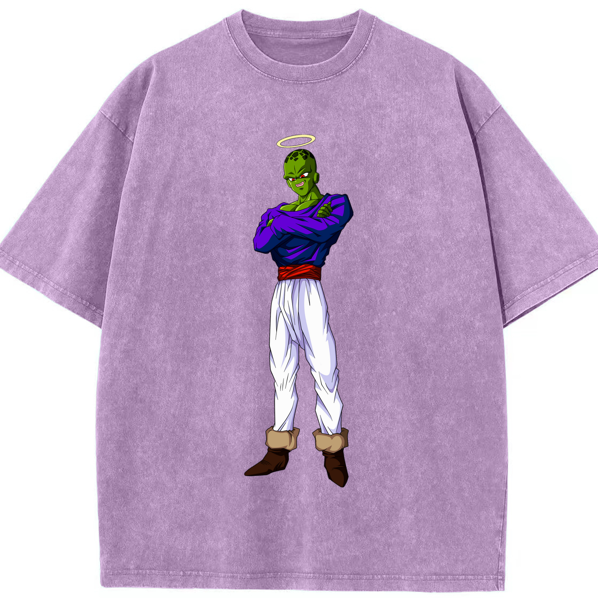 （画像用） ドラゴンボール パイクーハン DRAGON BALL Pikkon 綿100% ヴィンテージ風 半袖Tシャツ（フロントプリント）