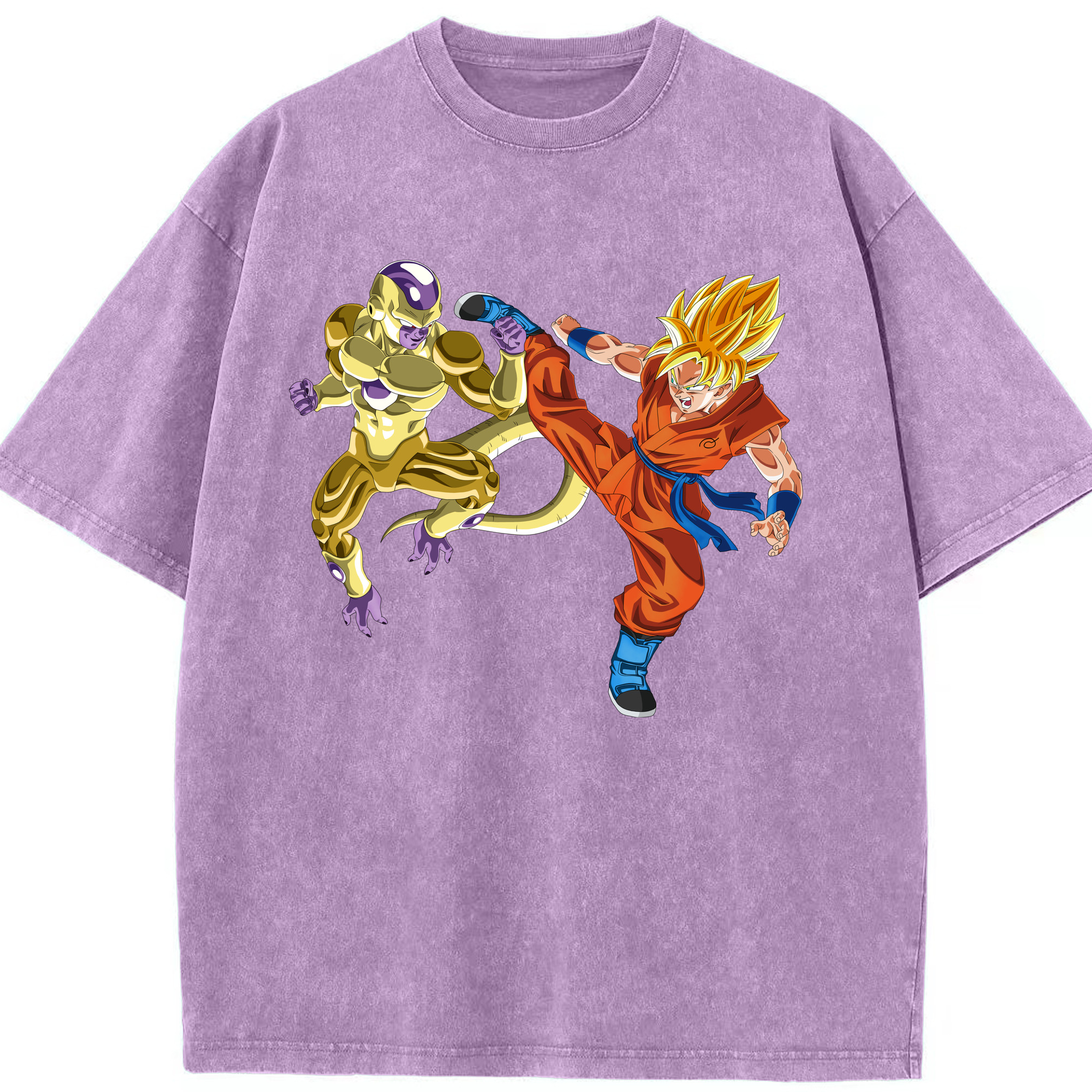 （画像用） ドラゴンボール DRAGON BALL 綿100% ヴィンテージ風 半袖Tシャツ（フロントプリント）