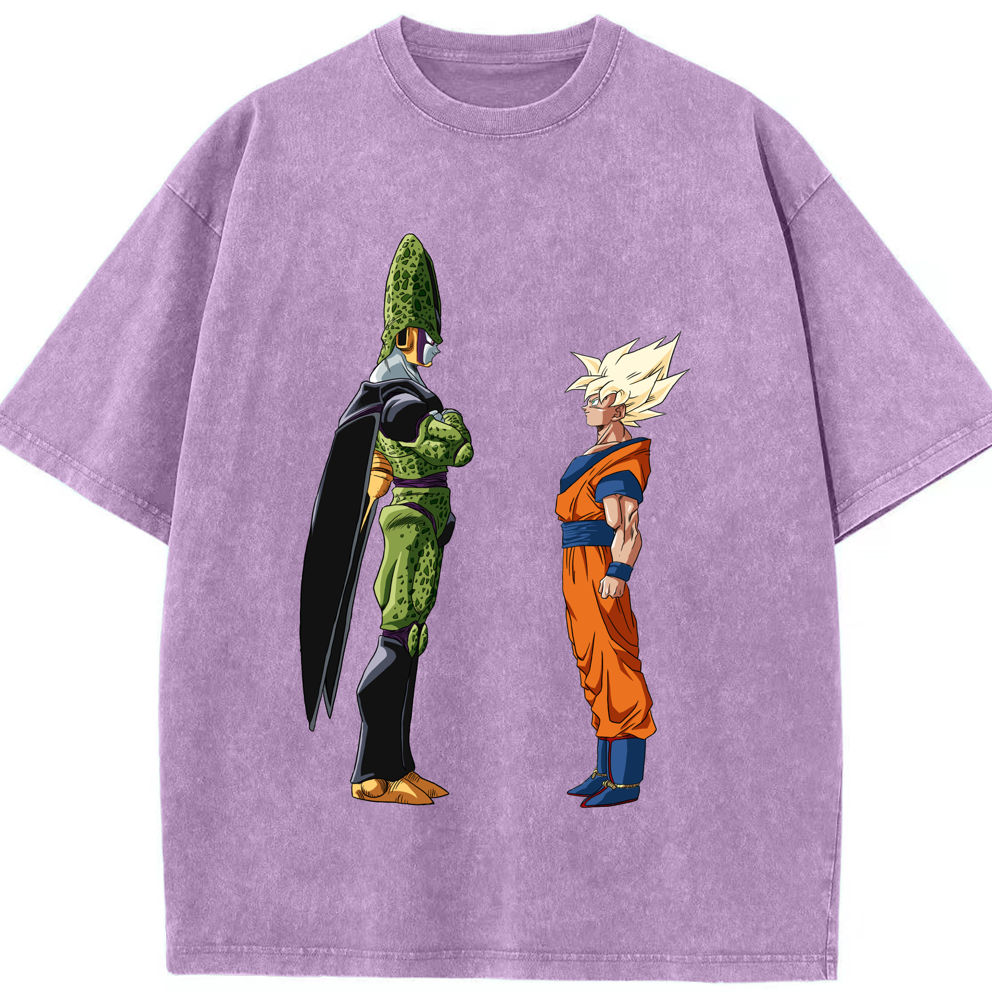 （画像用） ドラゴンボール DRAGON BALL 綿100% ヴィンテージ風 半袖Tシャツ（フロントプリント）