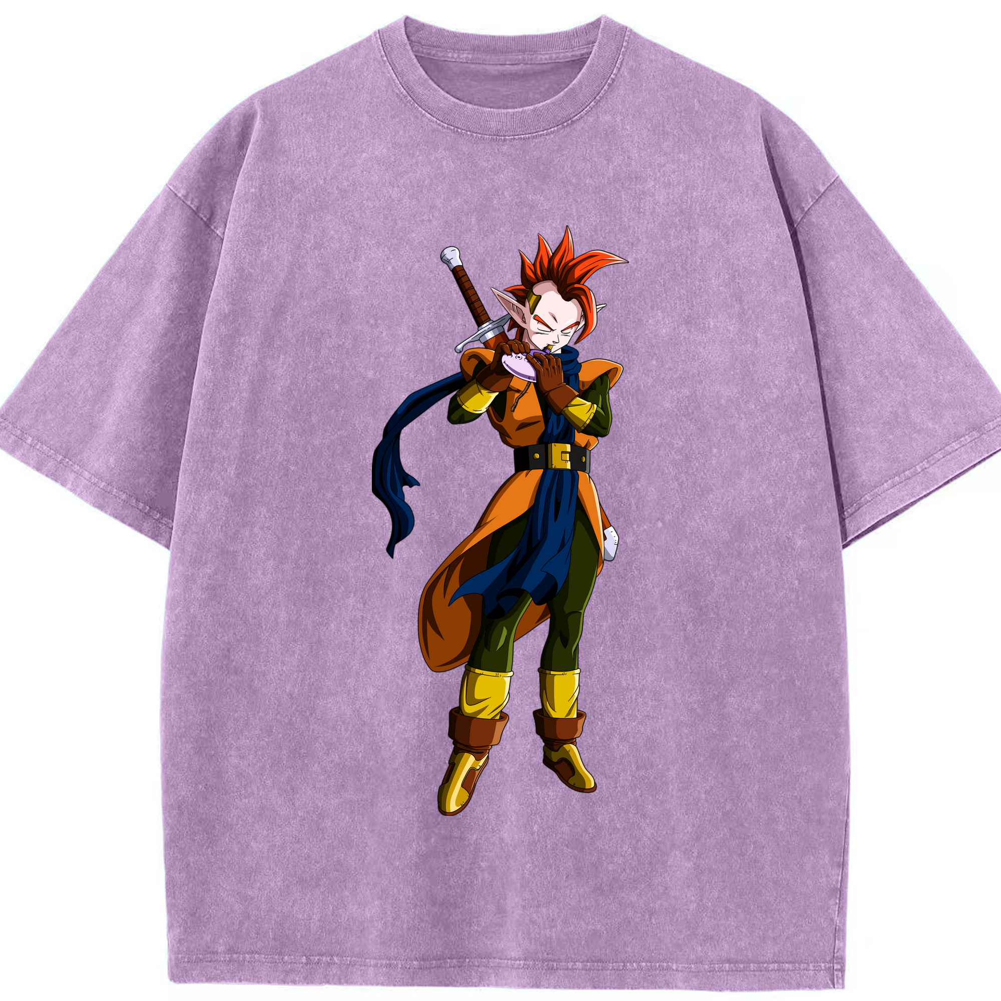 （画像用） ドラゴンボール DRAGON BALL 綿100% ヴィンテージ風 半袖Tシャツ（フロントプリント）