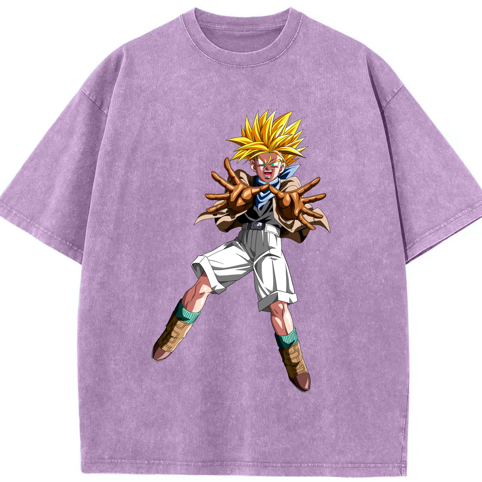 （画像用） ドラゴンボール DRAGON BALL 綿100% ヴィンテージ風 半袖Tシャツ（フロントプリント）