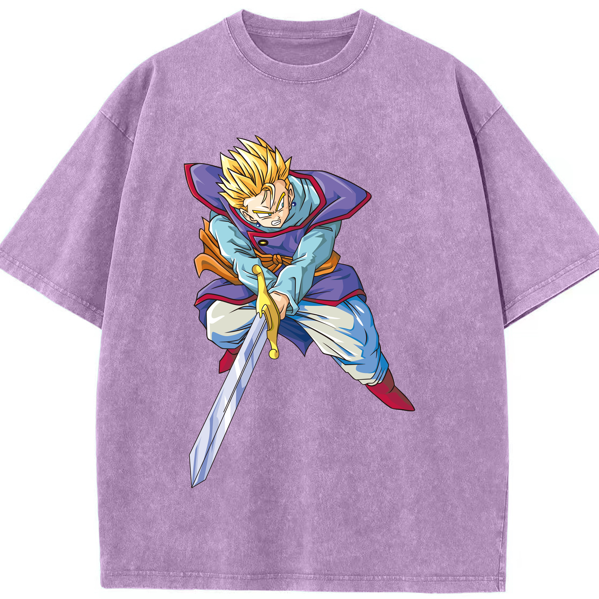 （画像用） ドラゴンボール DRAGON BALL 綿100% ヴィンテージ風 半袖Tシャツ（フロントプリント）