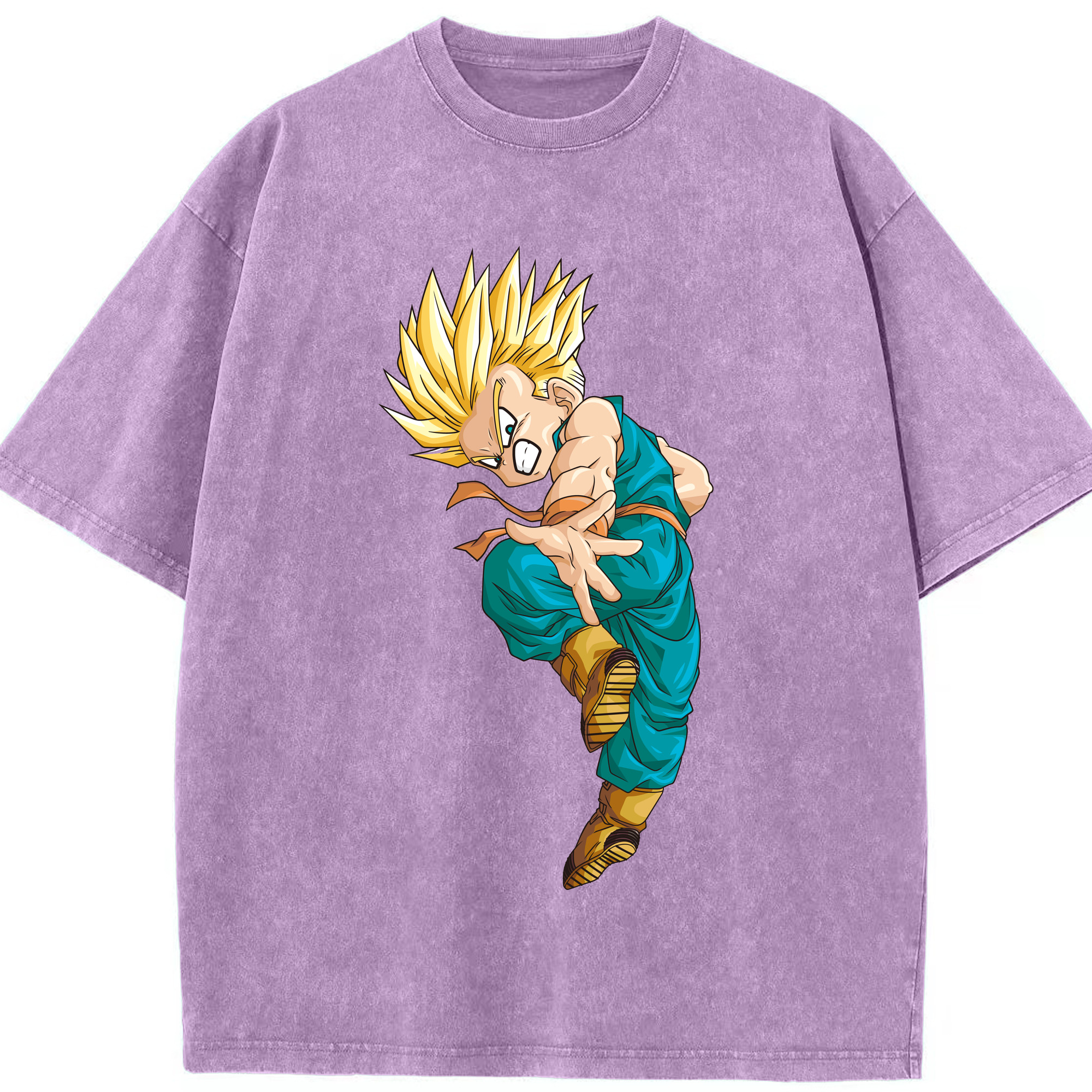 （画像用） ドラゴンボール DRAGON BALL 綿100% ヴィンテージ風 半袖Tシャツ（フロントプリント）