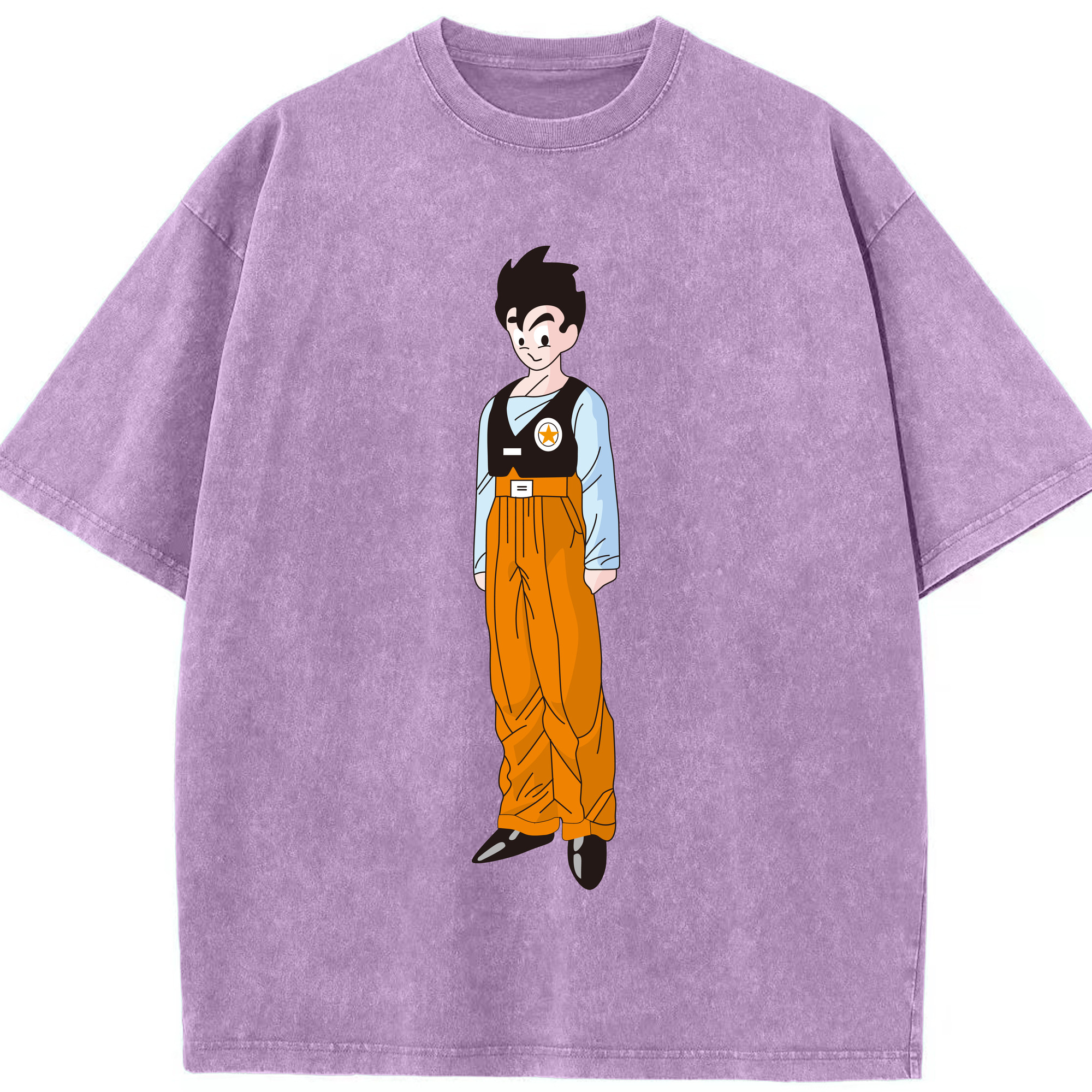 （画像用） ドラゴンボール DRAGON BALL 綿100% ヴィンテージ風 半袖Tシャツ（フロントプリント）