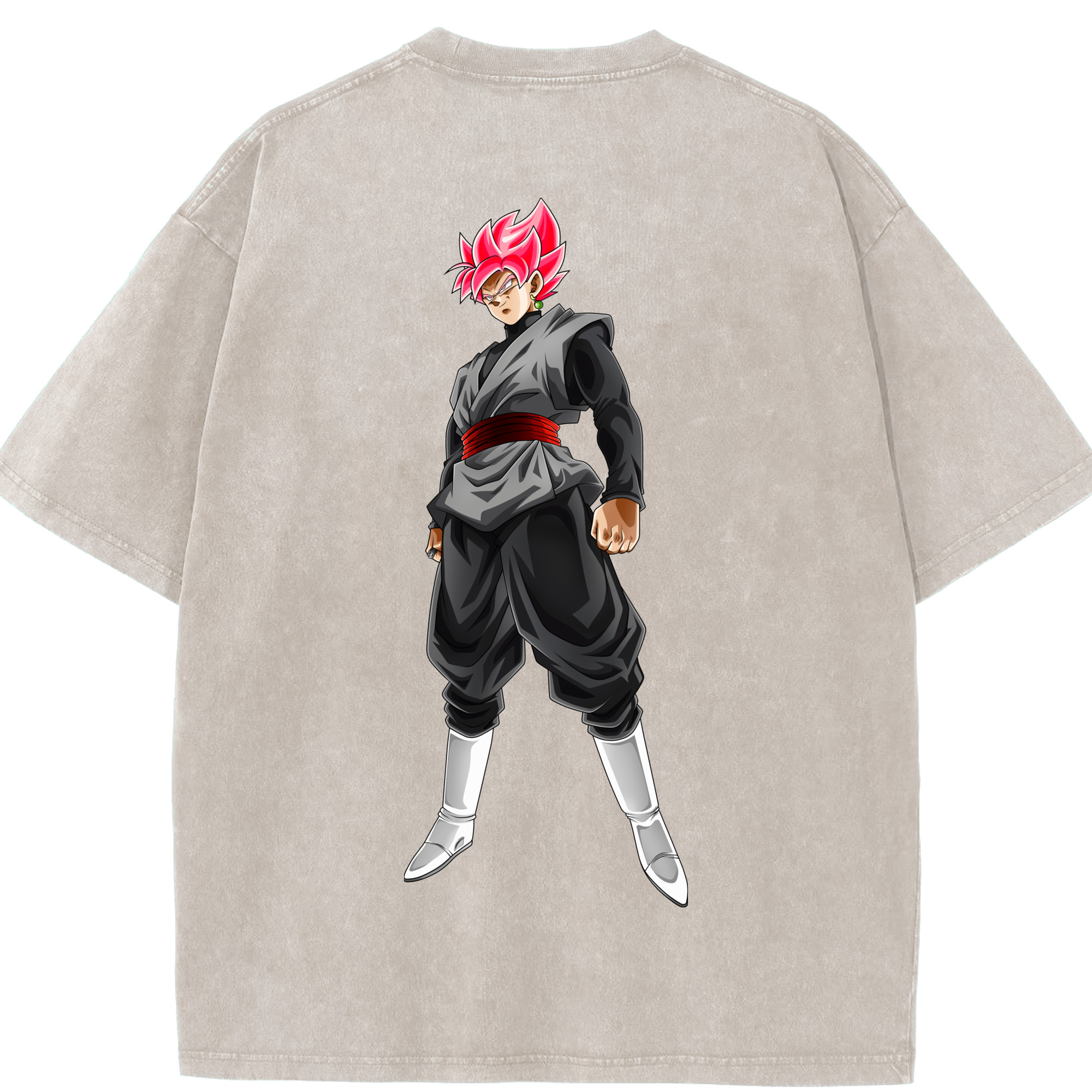 （画像用） ドラゴンボール ベジット DRAGON BALL Vegetto 綿100% ヴィンテージ風 半袖Tシャツ（背面プリント）