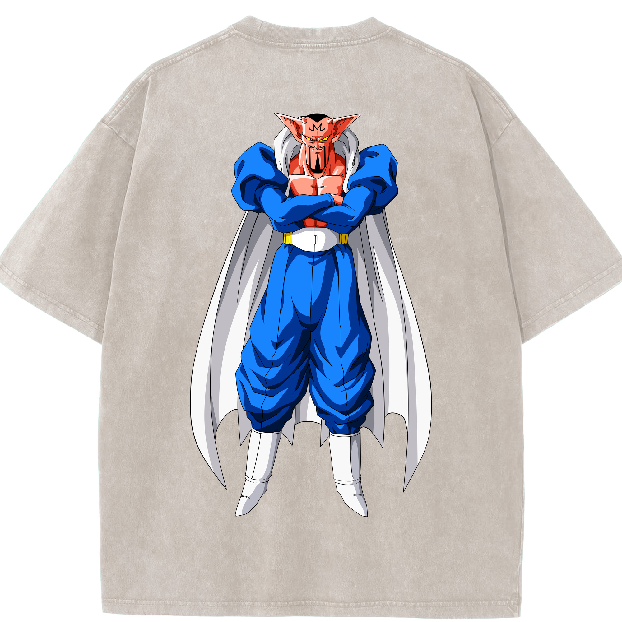 （画像用） ドラゴンボール DRAGON BALL 綿100% ヴィンテージ風 半袖Tシャツ（背面プリント）