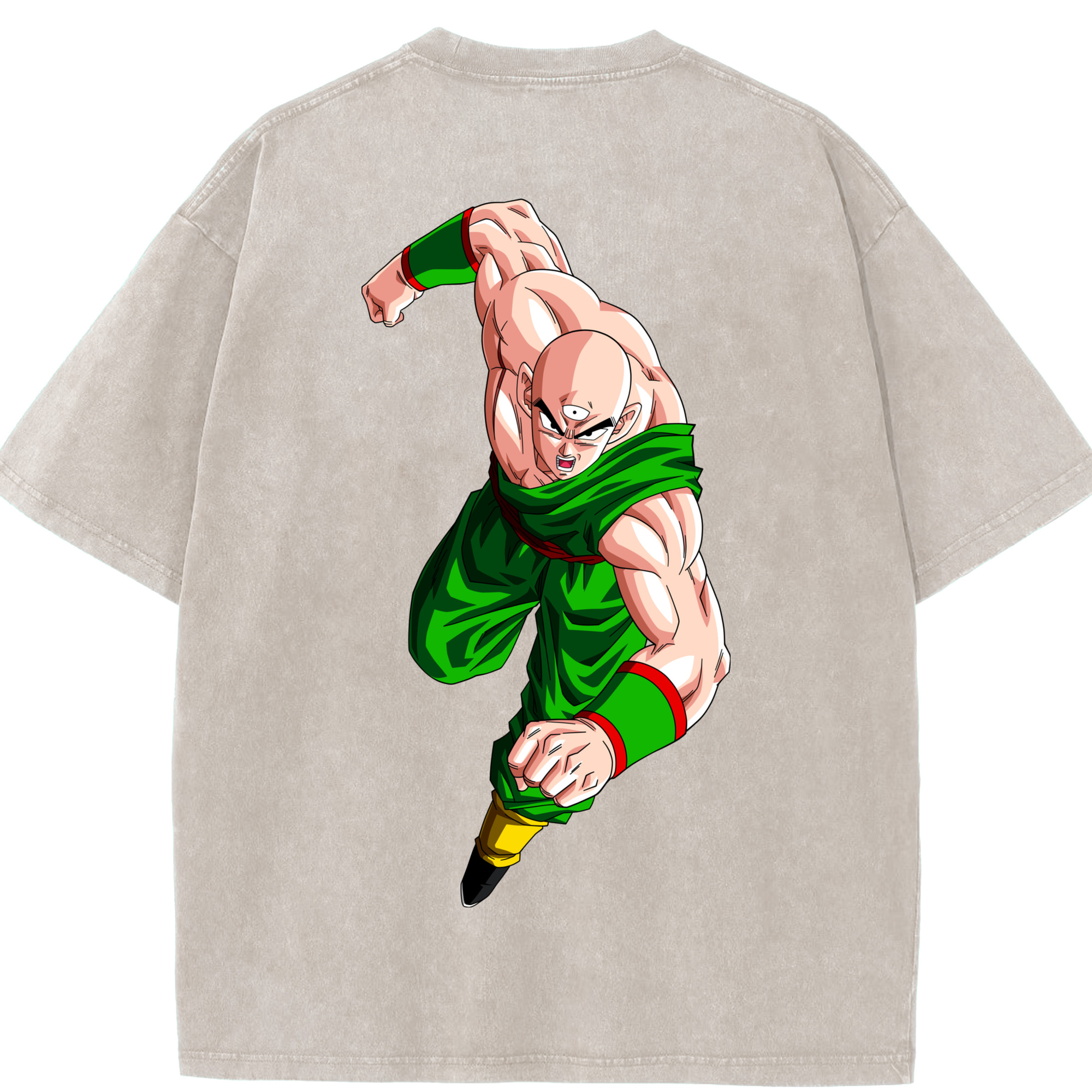 （画像用） ドラゴンボール DRAGON BALL 綿100% ヴィンテージ風 半袖Tシャツ（背面プリント）