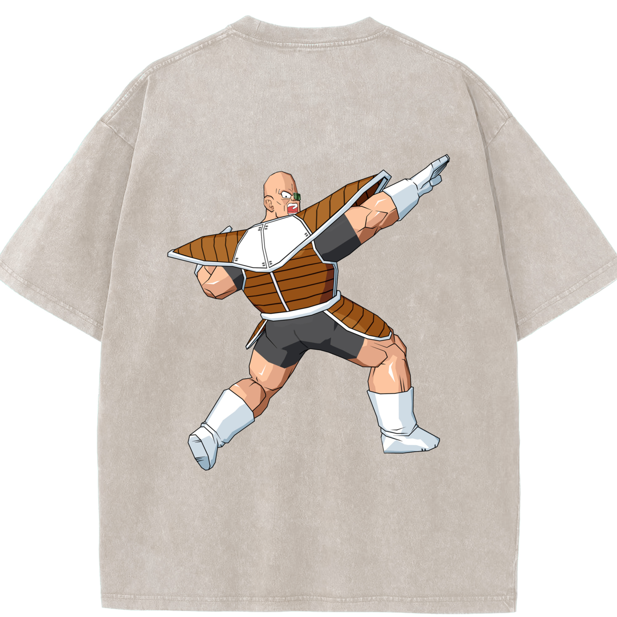 （画像用） ドラゴンボール DRAGON BALL 綿100% ヴィンテージ風 半袖Tシャツ（背面プリント）
