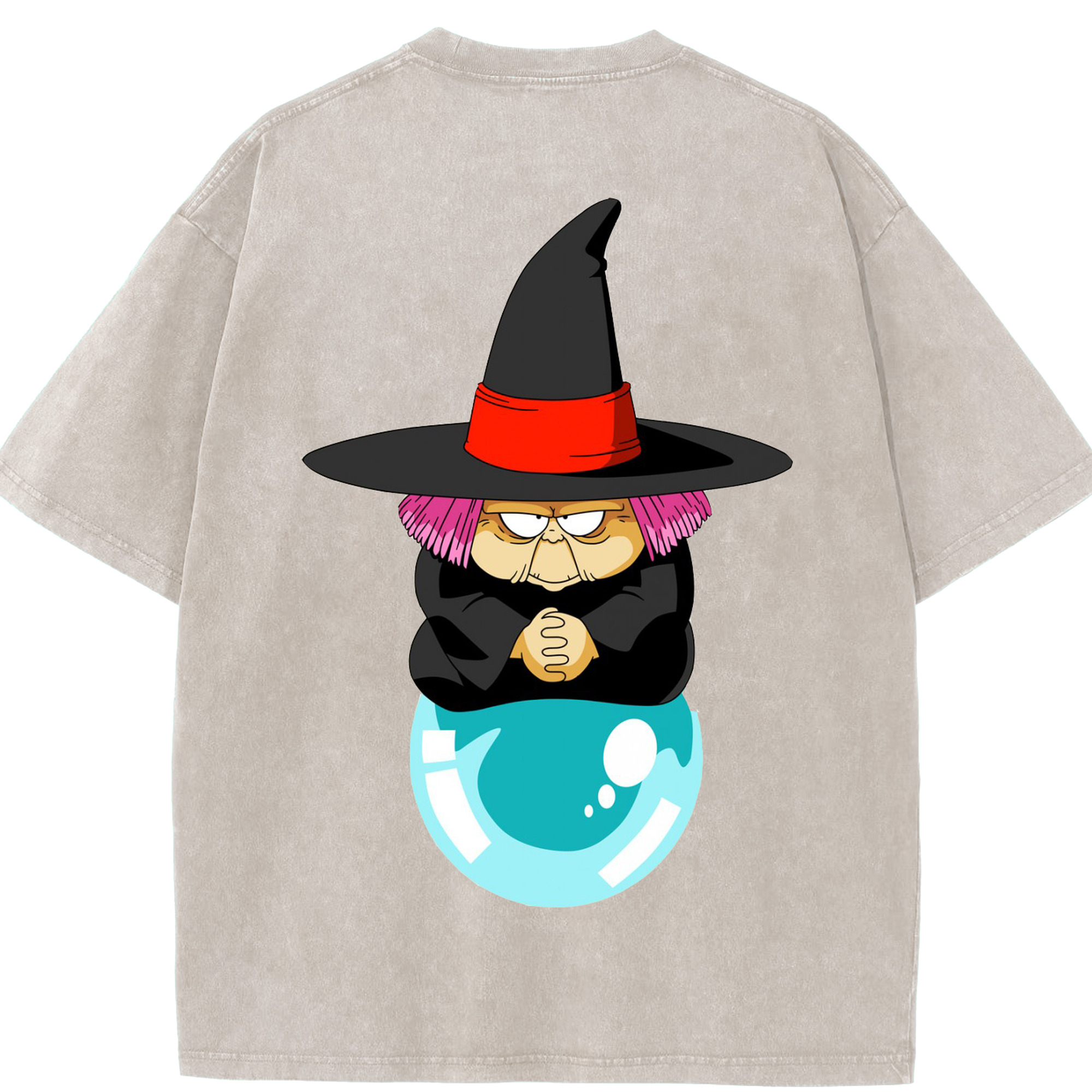 （画像用） ドラゴンボール DRAGON BALL 綿100% ヴィンテージ風 半袖Tシャツ（背面プリント）