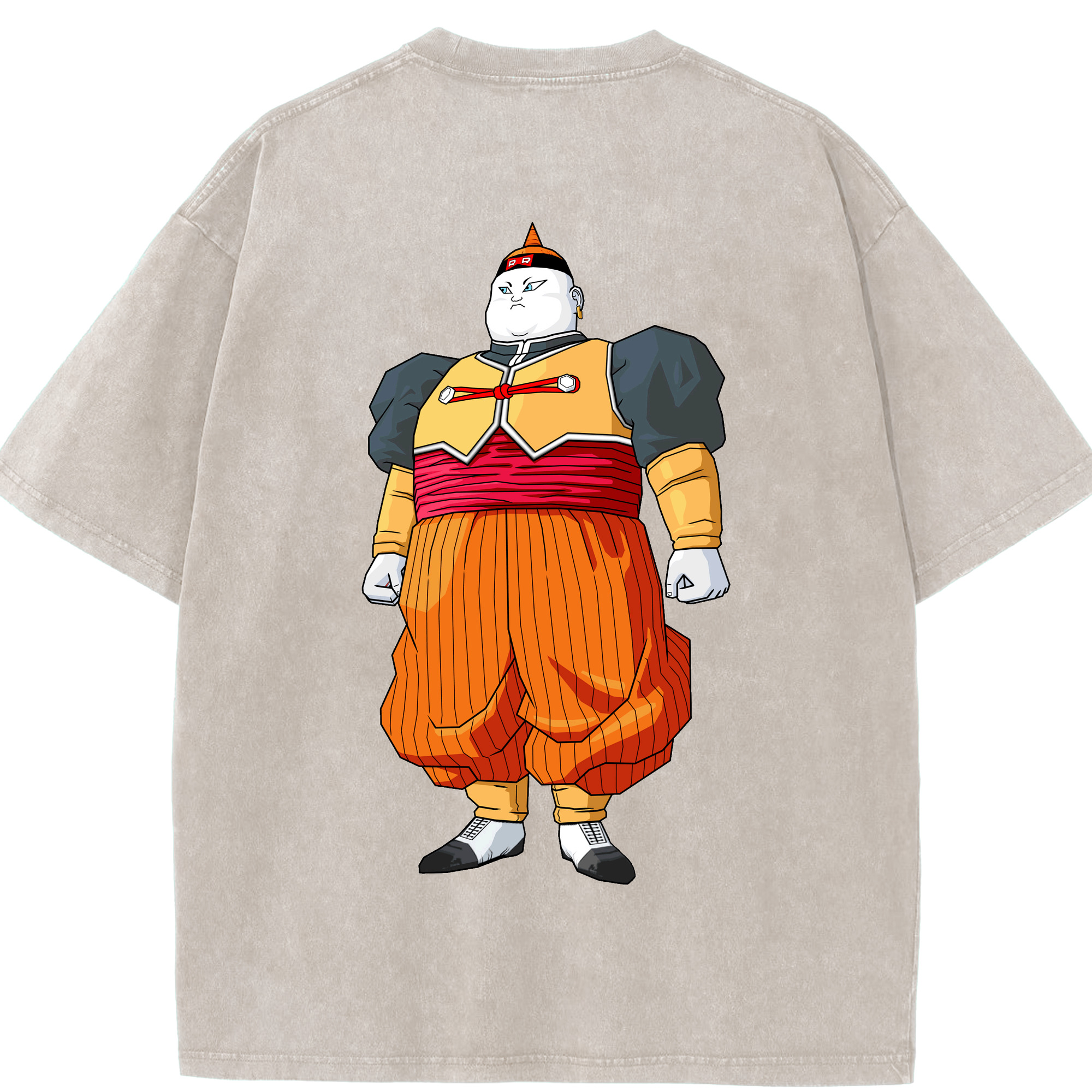 （画像用） ドラゴンボール DRAGON BALL 綿100% ヴィンテージ風 半袖Tシャツ（背面プリント）