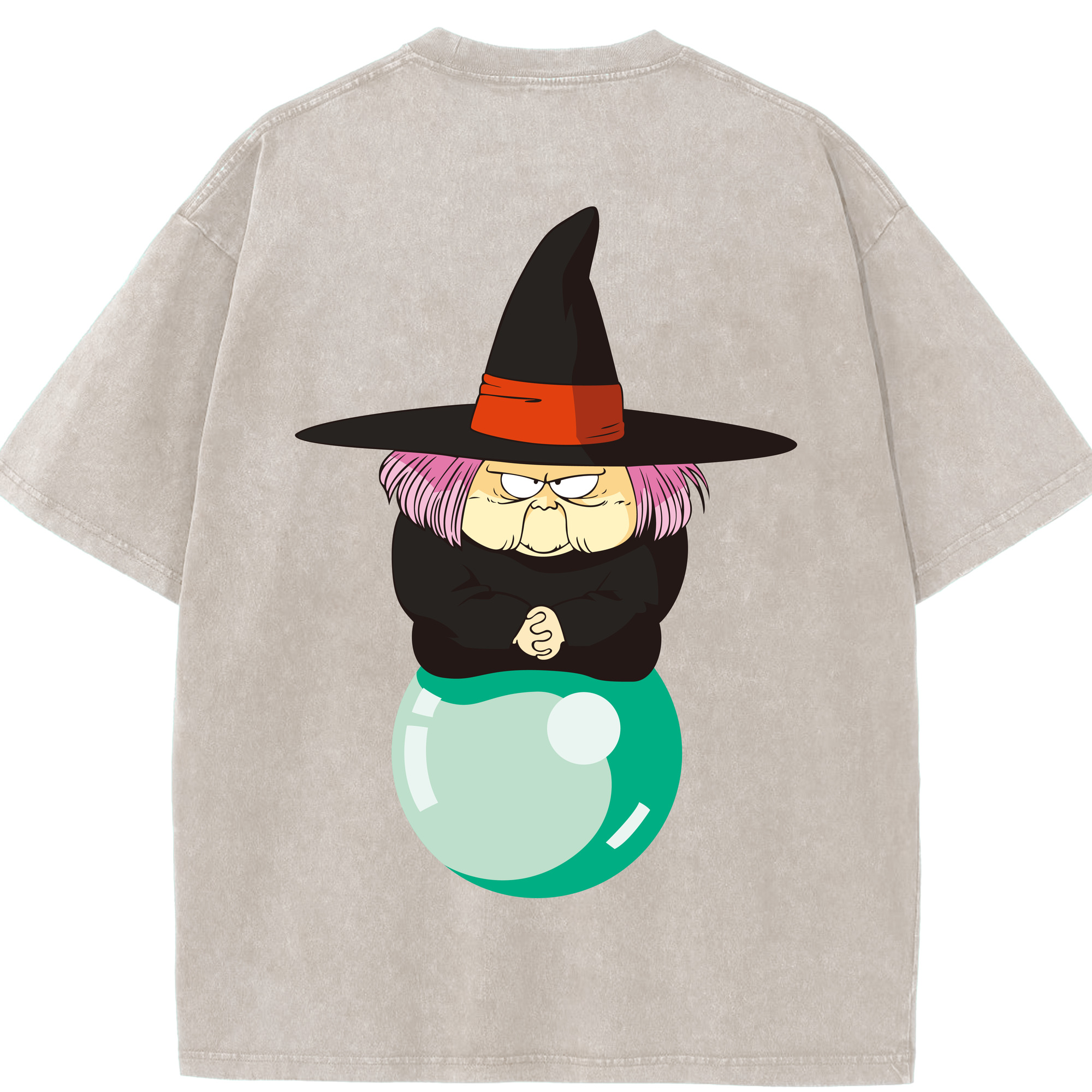 （画像用） ドラゴンボール DRAGON BALL 綿100% ヴィンテージ風 半袖Tシャツ（背面プリント）