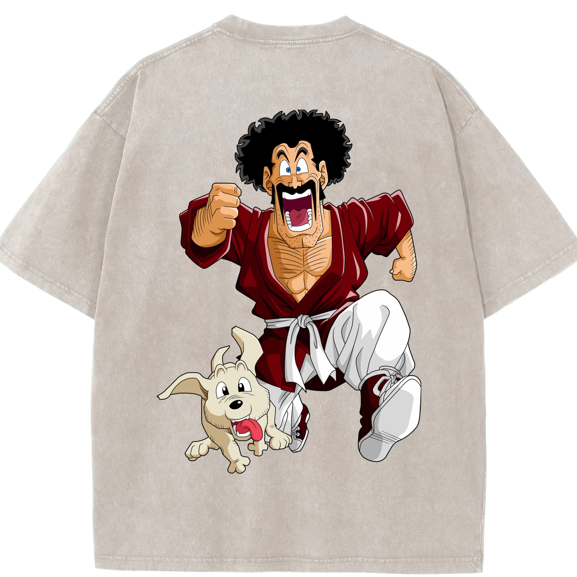 （画像用） ドラゴンボール DRAGON BALL 綿100% ヴィンテージ風 半袖Tシャツ（背面プリント）