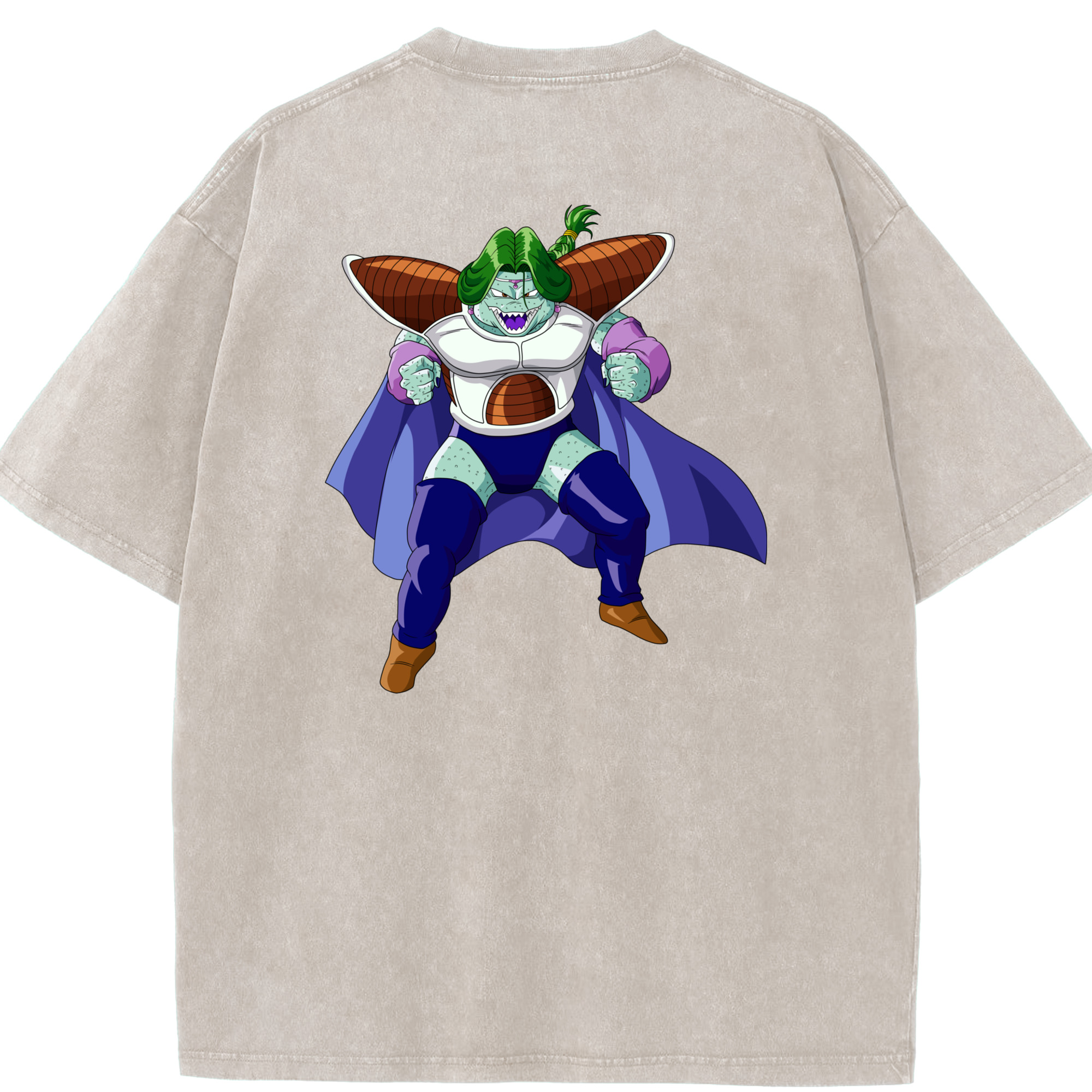 （画像用） ドラゴンボール DRAGON BALL 綿100% ヴィンテージ風 半袖Tシャツ（背面プリント）