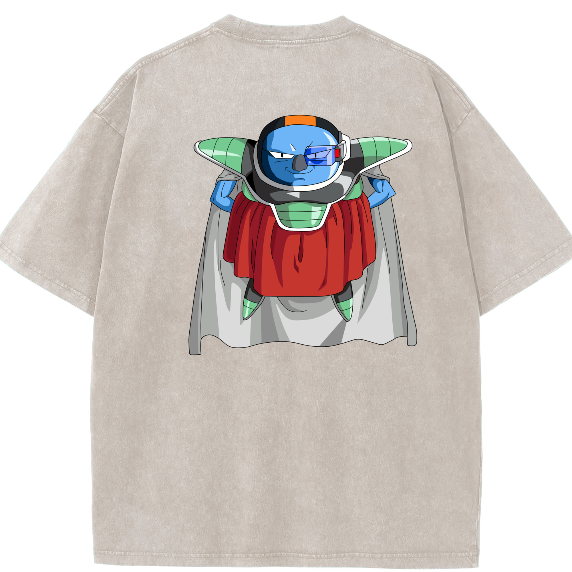 （画像用） ドラゴンボール DRAGON BALL 綿100% ヴィンテージ風 半袖Tシャツ（背面プリント）