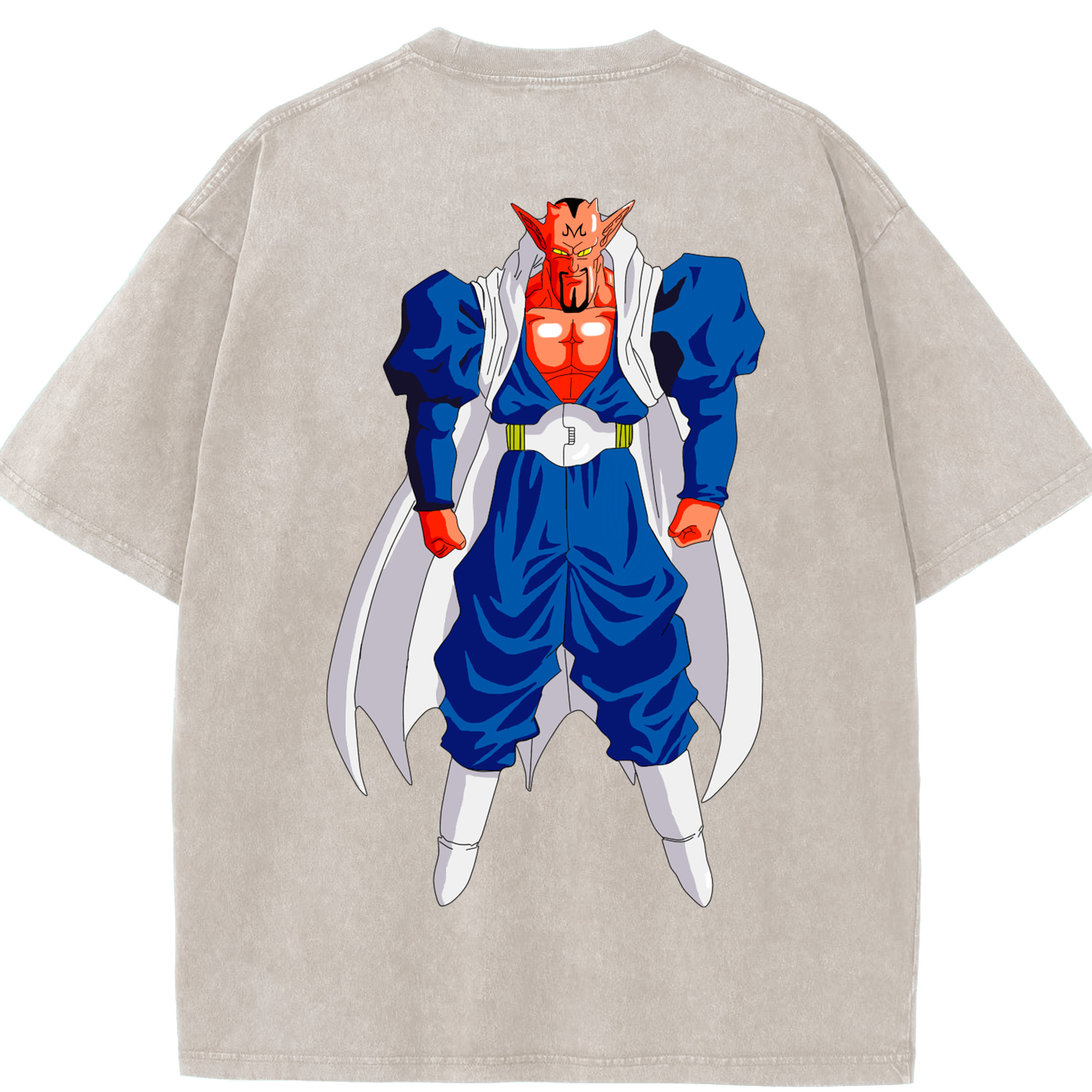 （画像用） ドラゴンボール DRAGON BALL 綿100% ヴィンテージ風 半袖Tシャツ（背面プリント）