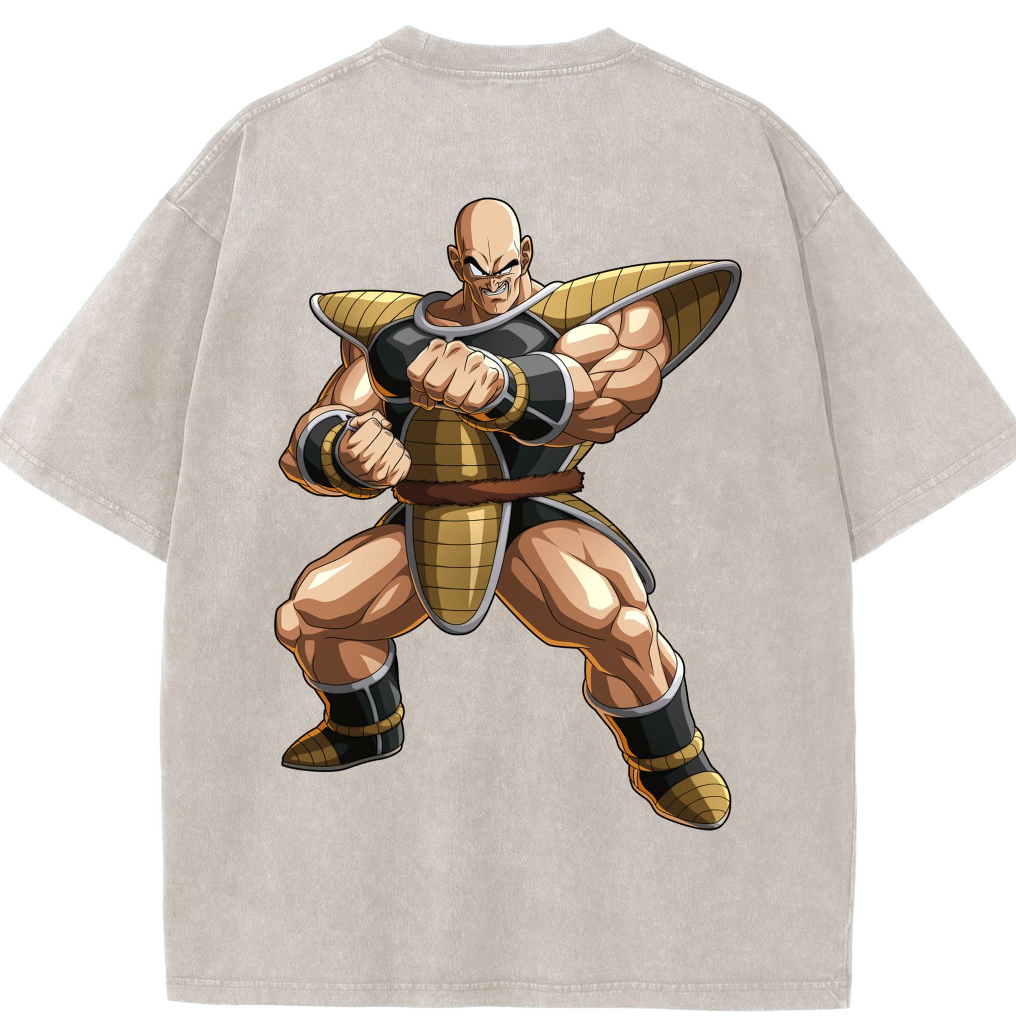 （画像用） ドラゴンボール DRAGON BALL 綿100% ヴィンテージ風 半袖Tシャツ（背面プリント）