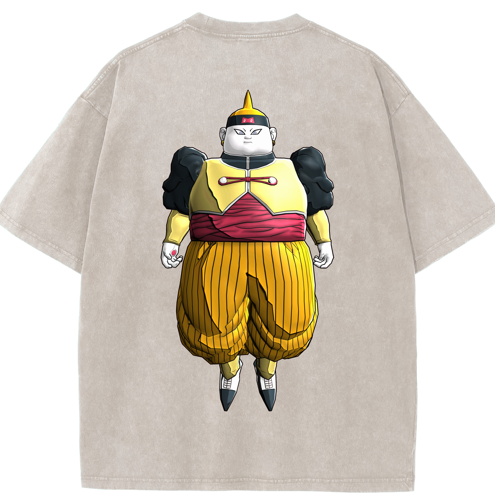 （画像用） ドラゴンボール DRAGON BALL 綿100% ヴィンテージ風 半袖Tシャツ（背面プリント）