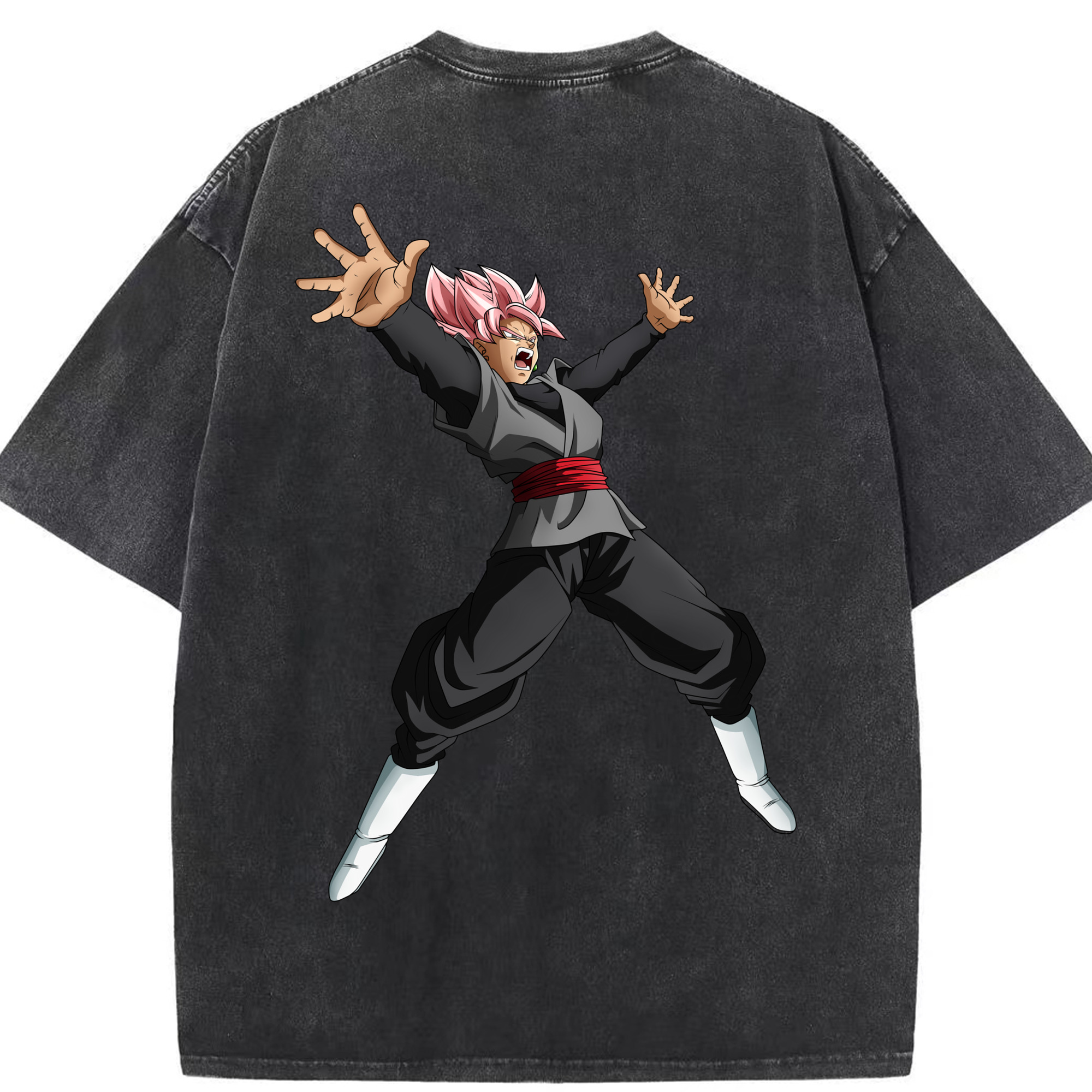 （画像用） ドラゴンボール ベジット DRAGON BALL Vegetto 綿100% ヴィンテージ風 半袖Tシャツ（背面プリント）