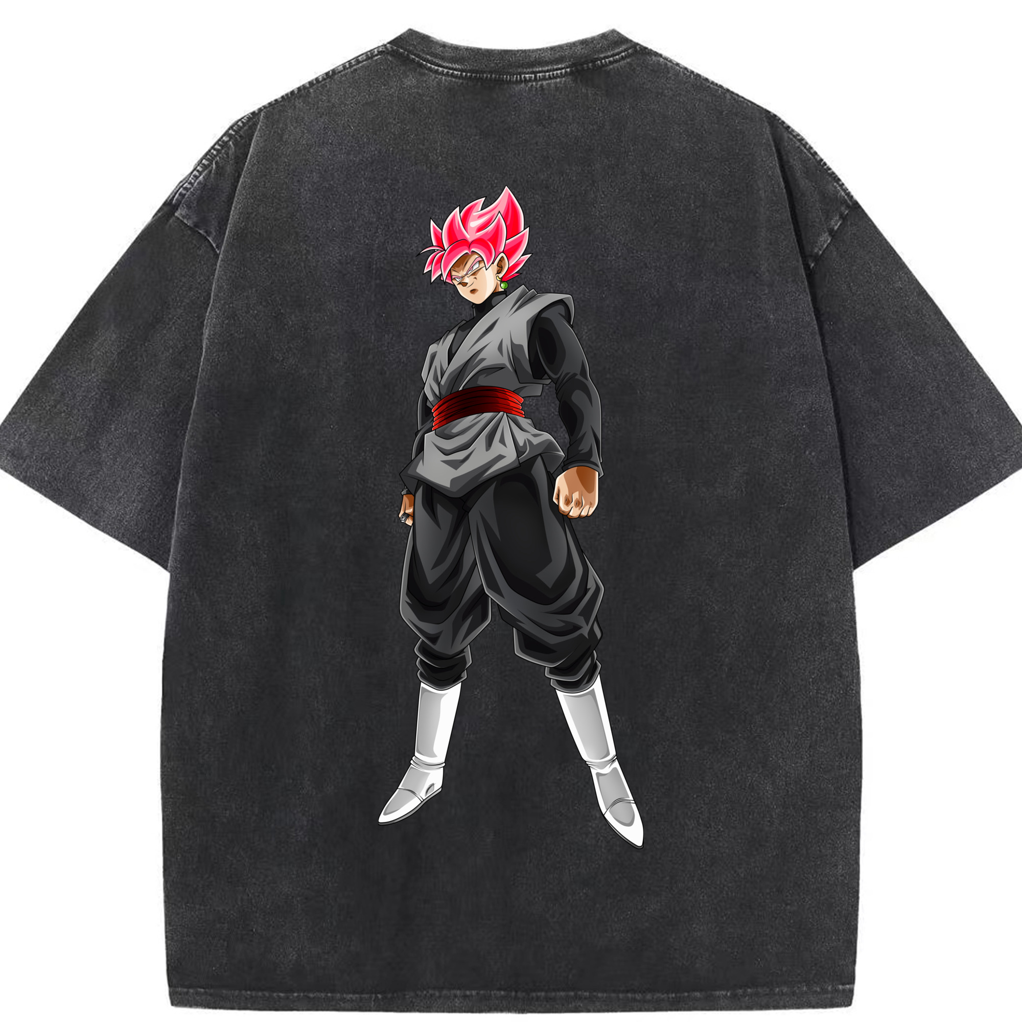 （画像用） ドラゴンボール ベジット DRAGON BALL Vegetto 綿100% ヴィンテージ風 半袖Tシャツ（背面プリント）