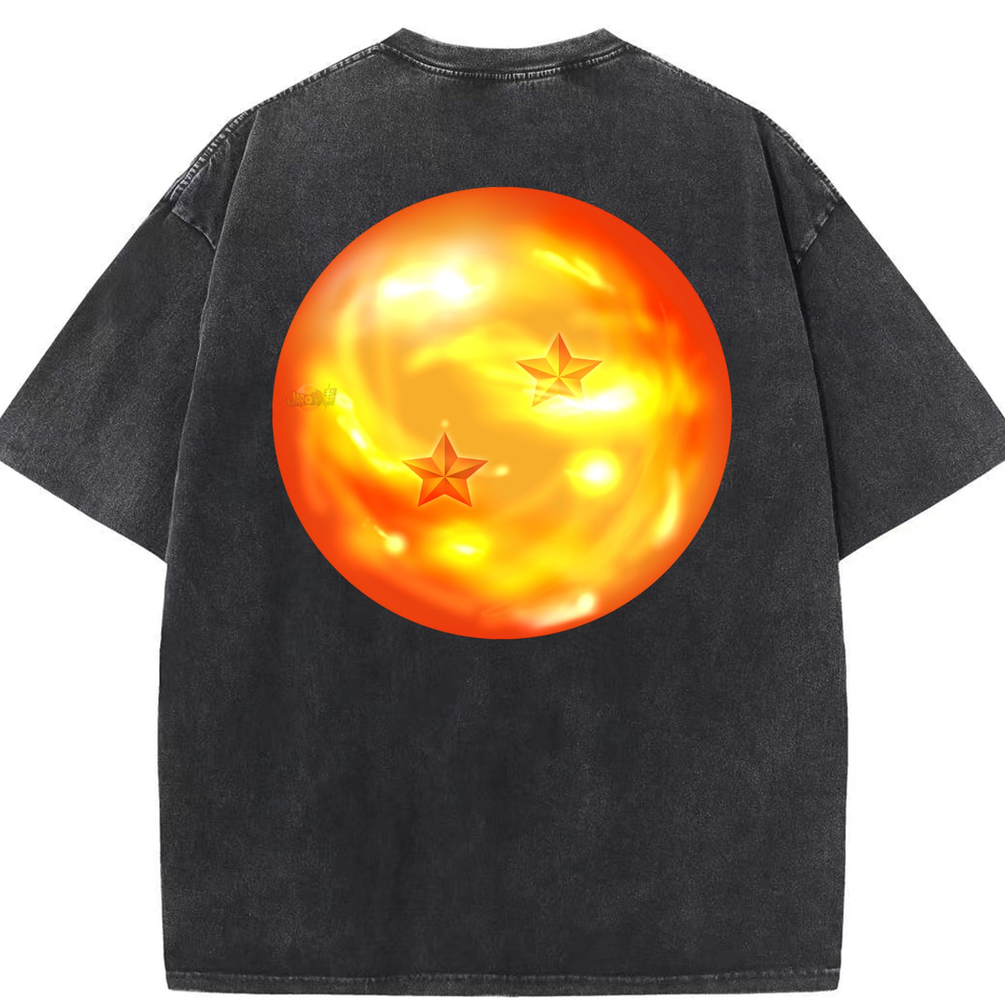 （画像用） ドラゴンボール DRAGON BALL 綿100% ヴィンテージ風 半袖Tシャツ（背面プリント）