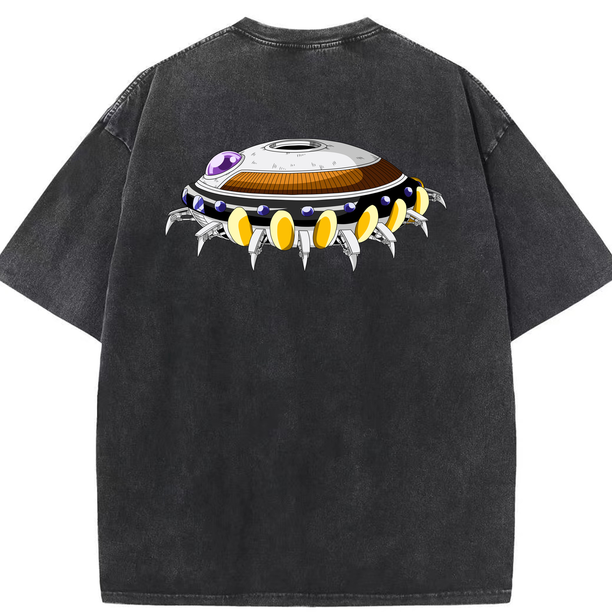 （画像用） ドラゴンボール DRAGON BALL 綿100% ヴィンテージ風 半袖Tシャツ（背面プリント）