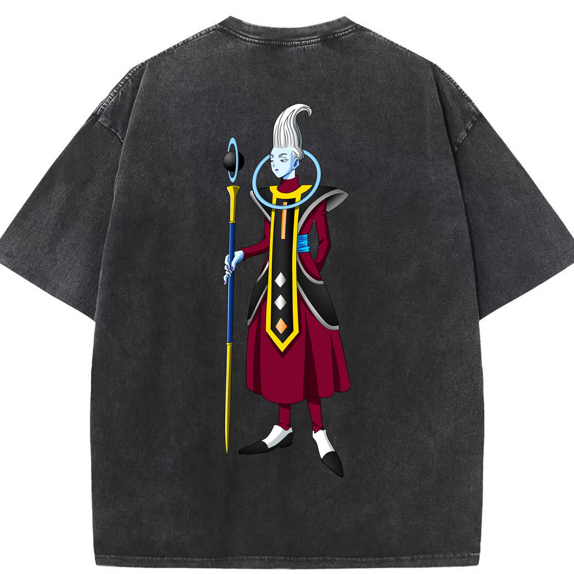 （画像用） ドラゴンボール DRAGON BALL 綿100% ヴィンテージ風 半袖Tシャツ（背面プリント）